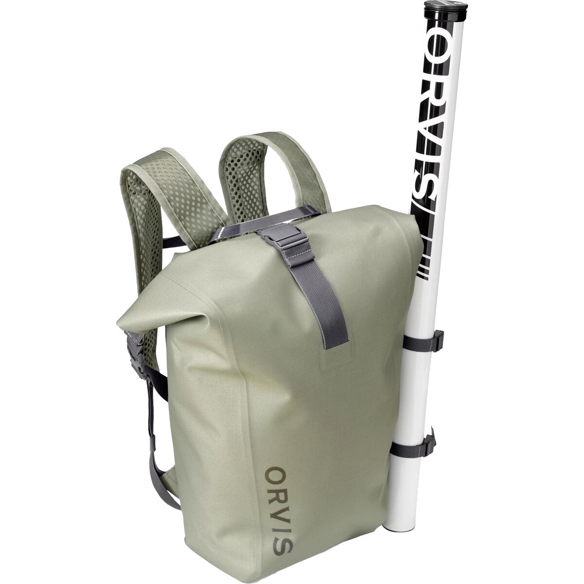 Orvis Orvis Pro Waterproof Roll Top Backpack Cloud Burst, One Size