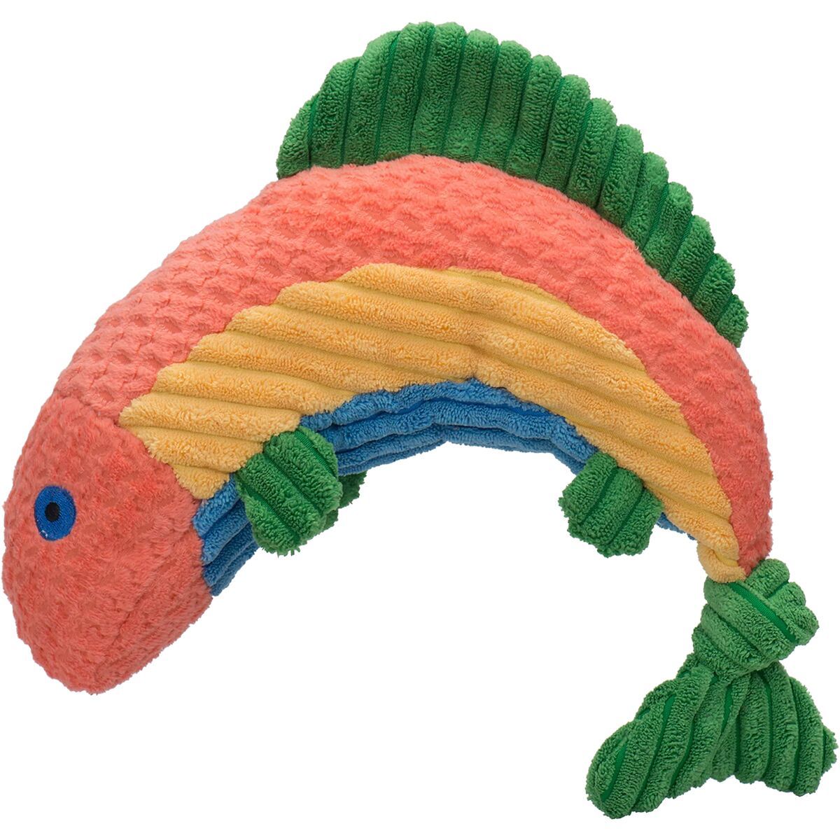 Orvis Mini Animal Squeaky Toys Rainbow Trout, One Size