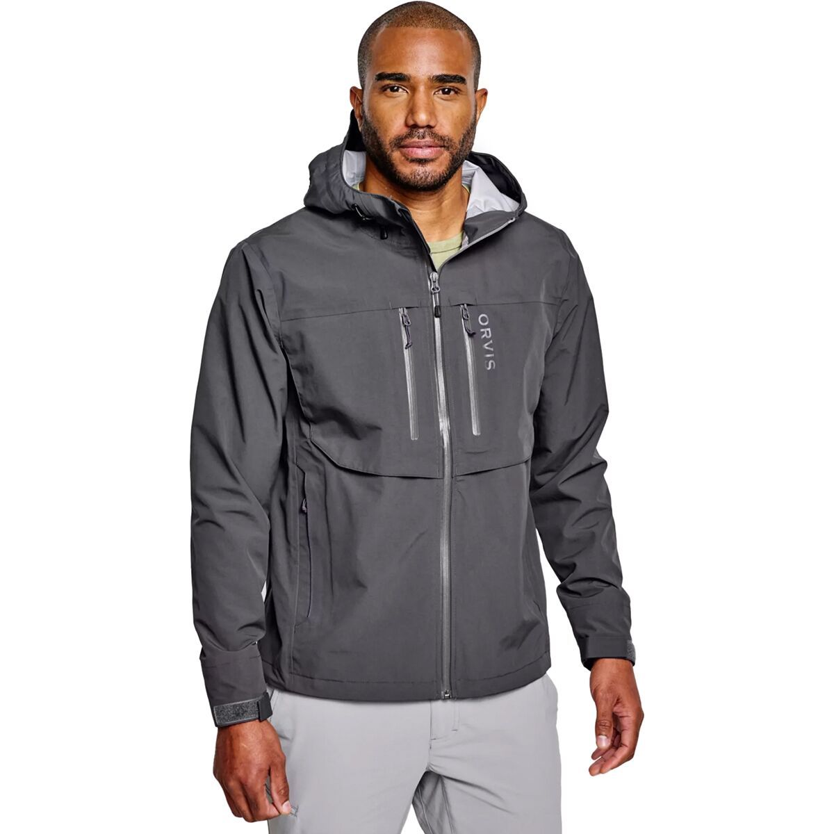 Image of Orvis Clearwater Wading Jacket - Men's Asphalt, S