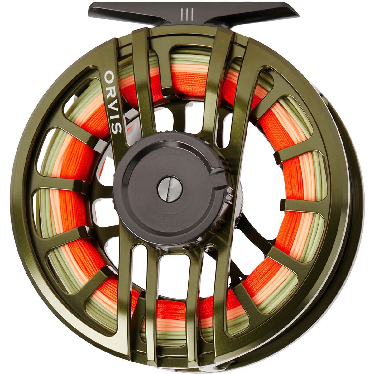 Image of Orvis Hydros Fly Reel Olive, III