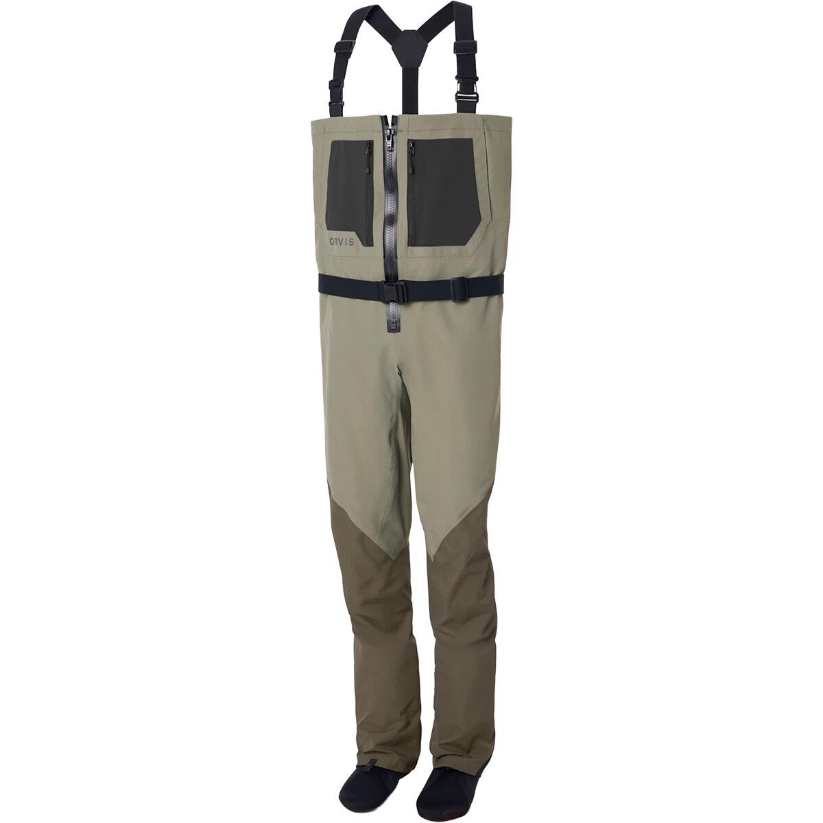 Image of Orvis Clearwater Zip Waders - Men's Sagebrush, S