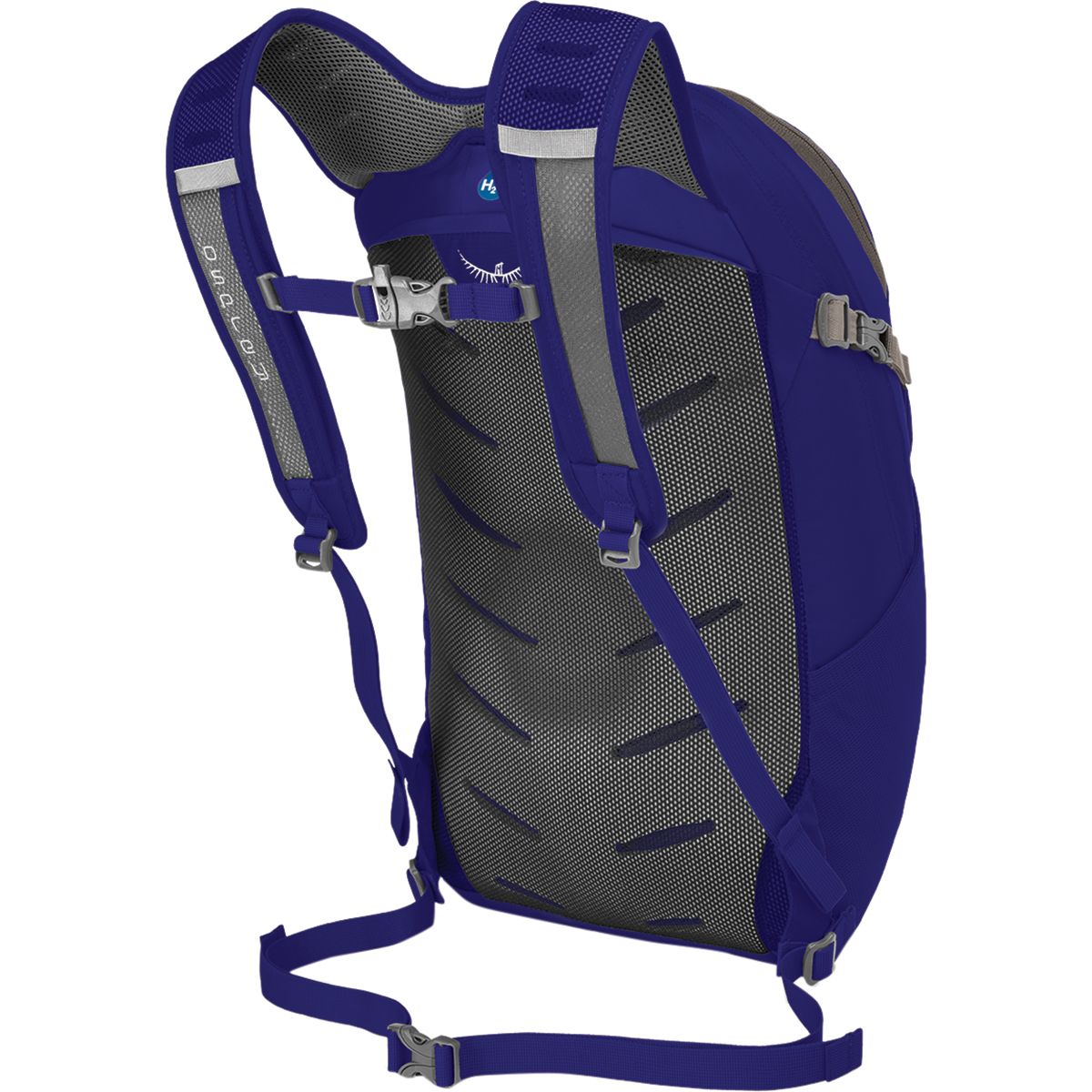 OSPREY Deep Blue Everyday Backpack with Embroidered Patch Osprey - Daylite® Plus Backpack – Threadfellows main image 2