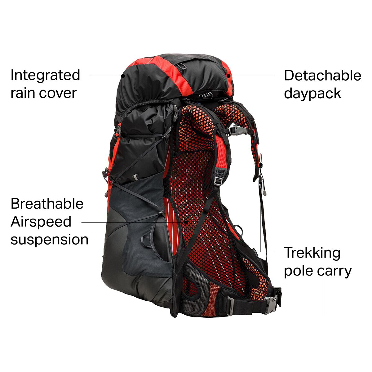 osprey exos 58 ebay