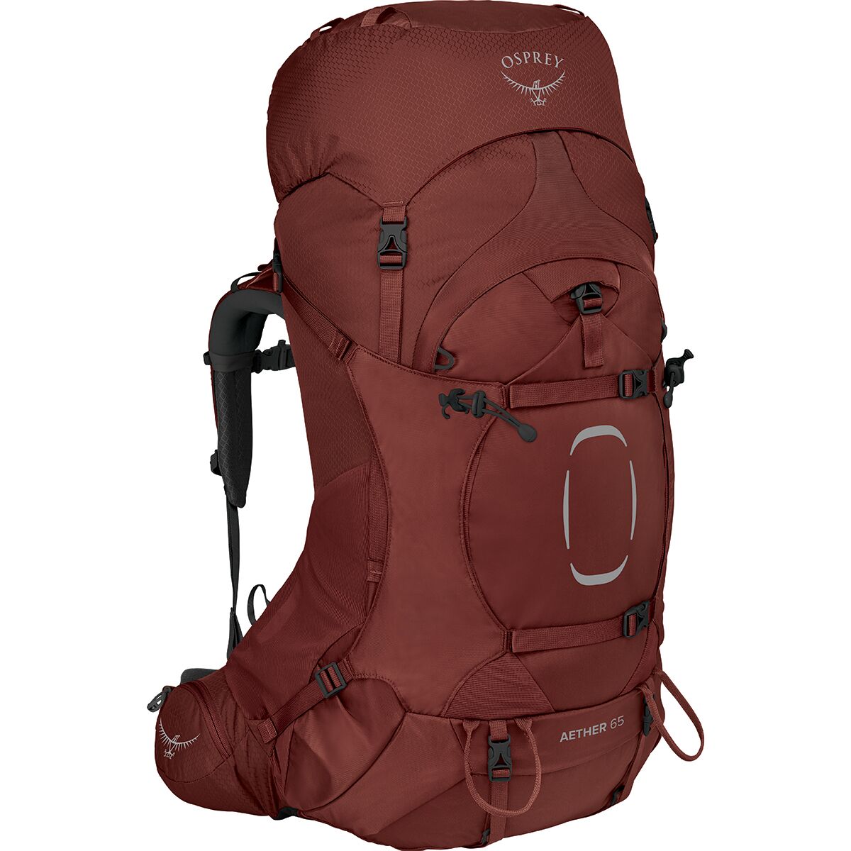 Image of Osprey Packs Aether 65L Backpack Acorn Red, S/M