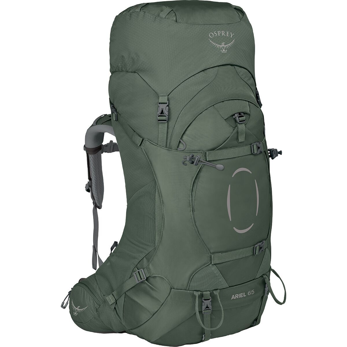 Image of Osprey Packs Ariel 65L Backpack - Women's Koseret Green, XS/S