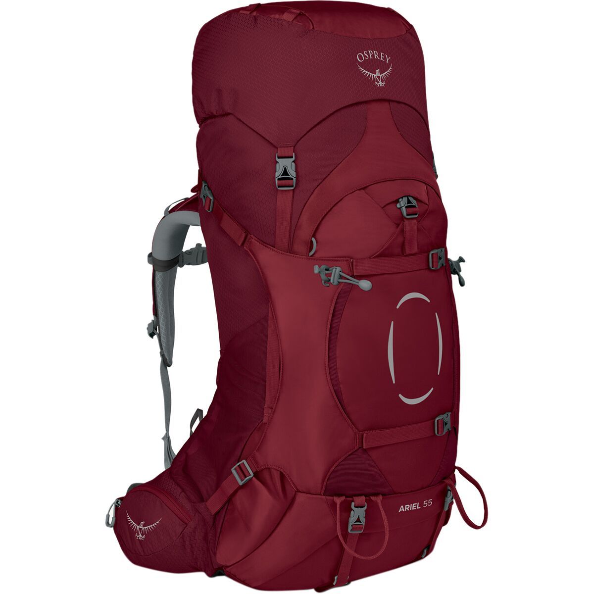 Image of Osprey Packs Ariel 55L Backpack - Women's Claret Red, M/L