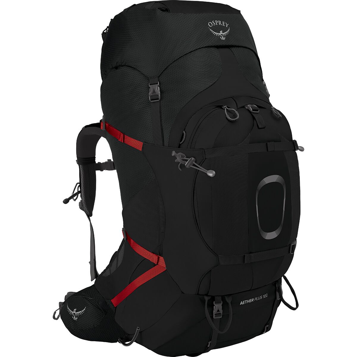 Image of Osprey Packs Aether Plus 100L Backpack Black, S/M