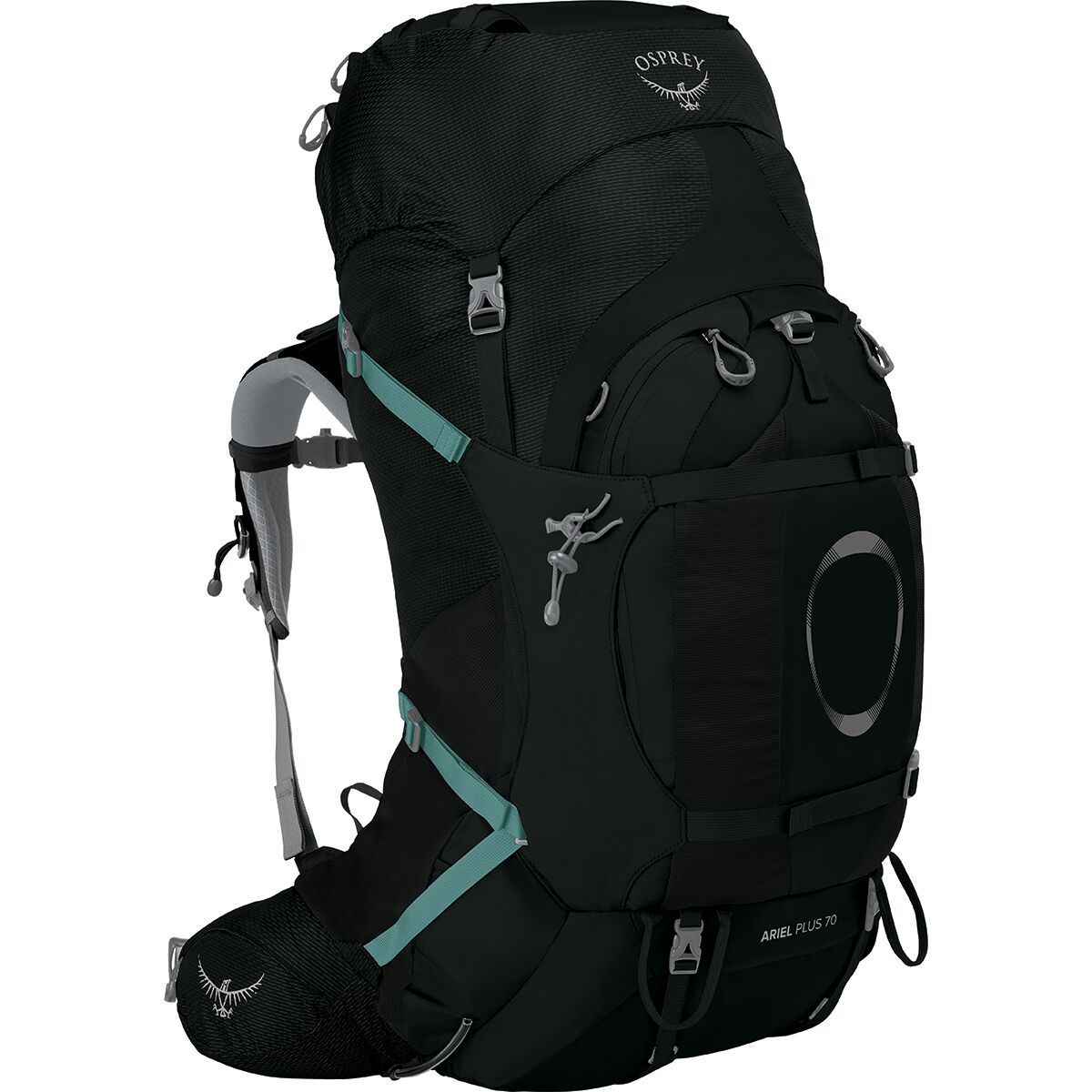Image of Osprey Packs Ariel Plus 70L Backpack - Women's Black, XS/S