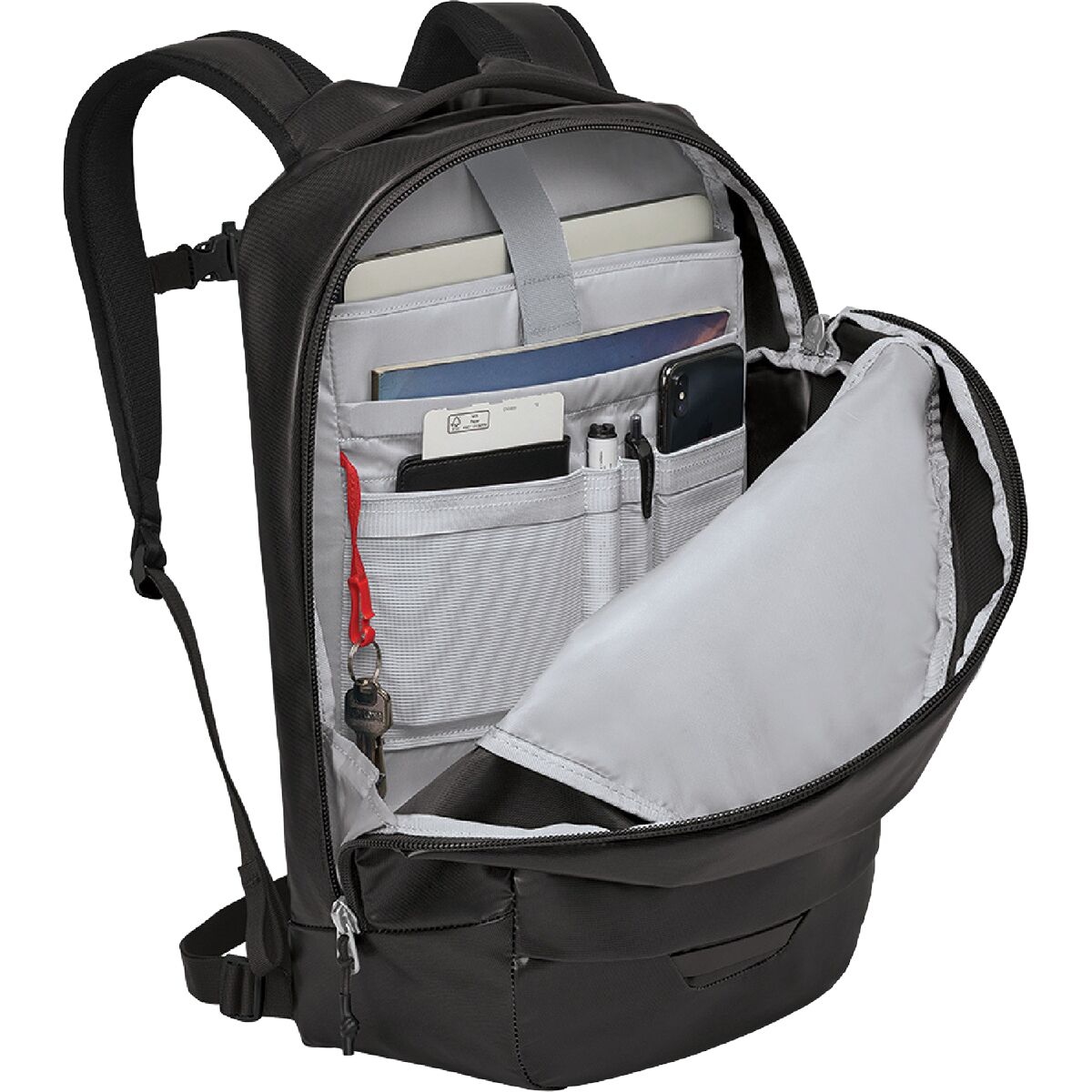 Osprey TRANSPORTER PANEL LOADER - Sac de randonnée - tan concrete/rose