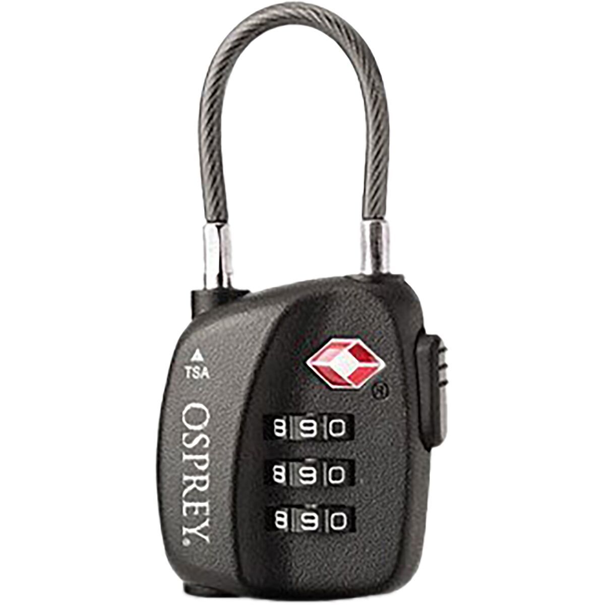 Image of Osprey Packs TSA Cable Lock Black, One SIze
