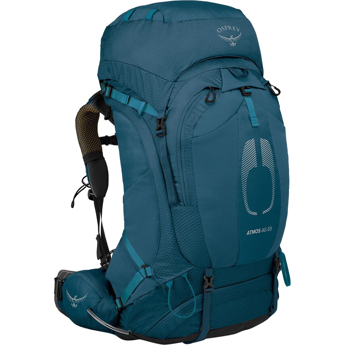 Image of Osprey Packs Atmos AG 65L Backpack Venturi Blue, L/XL