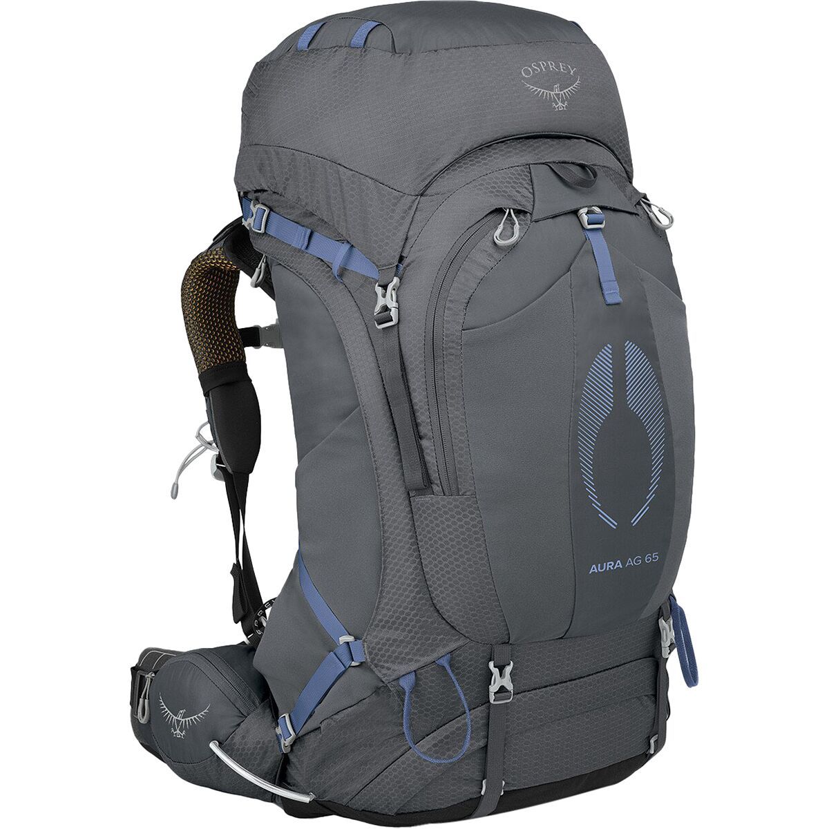 Image of Osprey Packs Aura AG 65L Backpack - Women's Tungsten Grey, XS/S