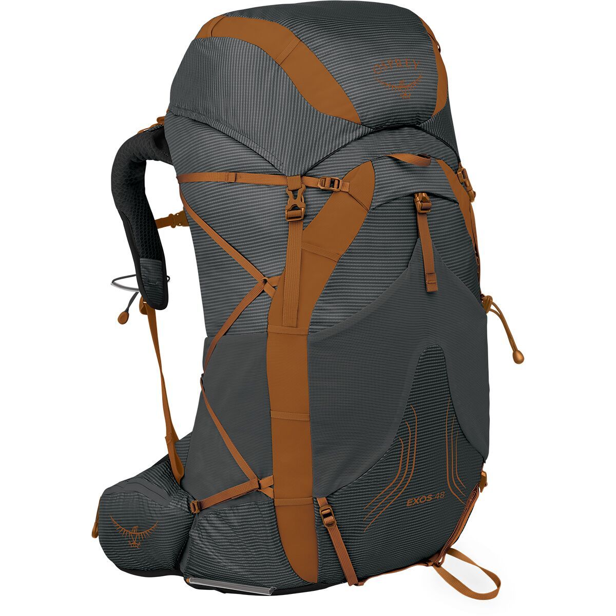 Image of Osprey Packs Exos 48L Backpack Dark Charcoal Grey, S/M