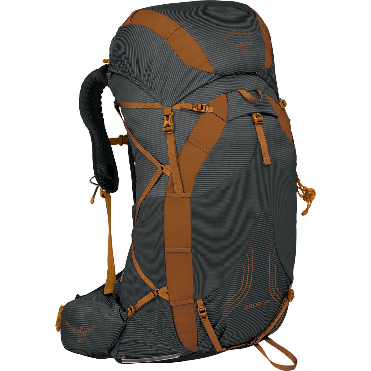 Image of Osprey Packs Exos 38L Backpack Dark Charcoal Grey, L/XL