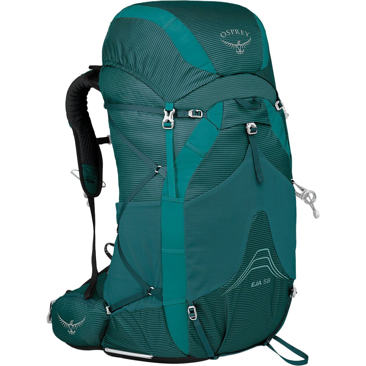 Image of Osprey Packs Eja 58L Backpack - Women's Deep Teal, XS/S