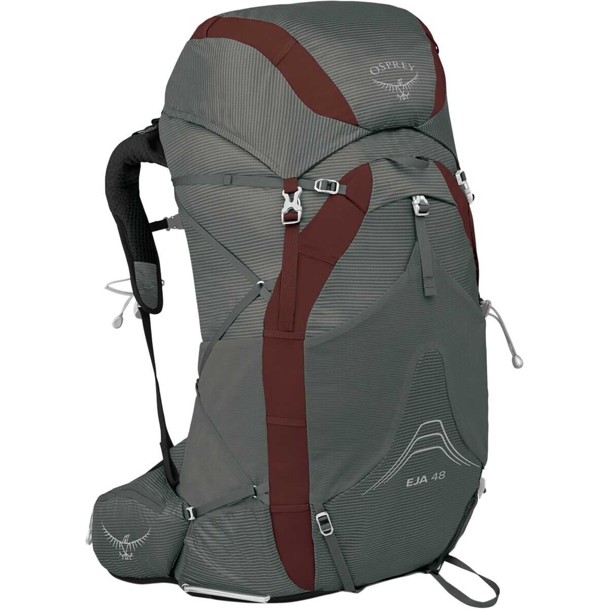 Image of Osprey Packs Eja 48L Backpack - Women's Cloud Grey, XS/S