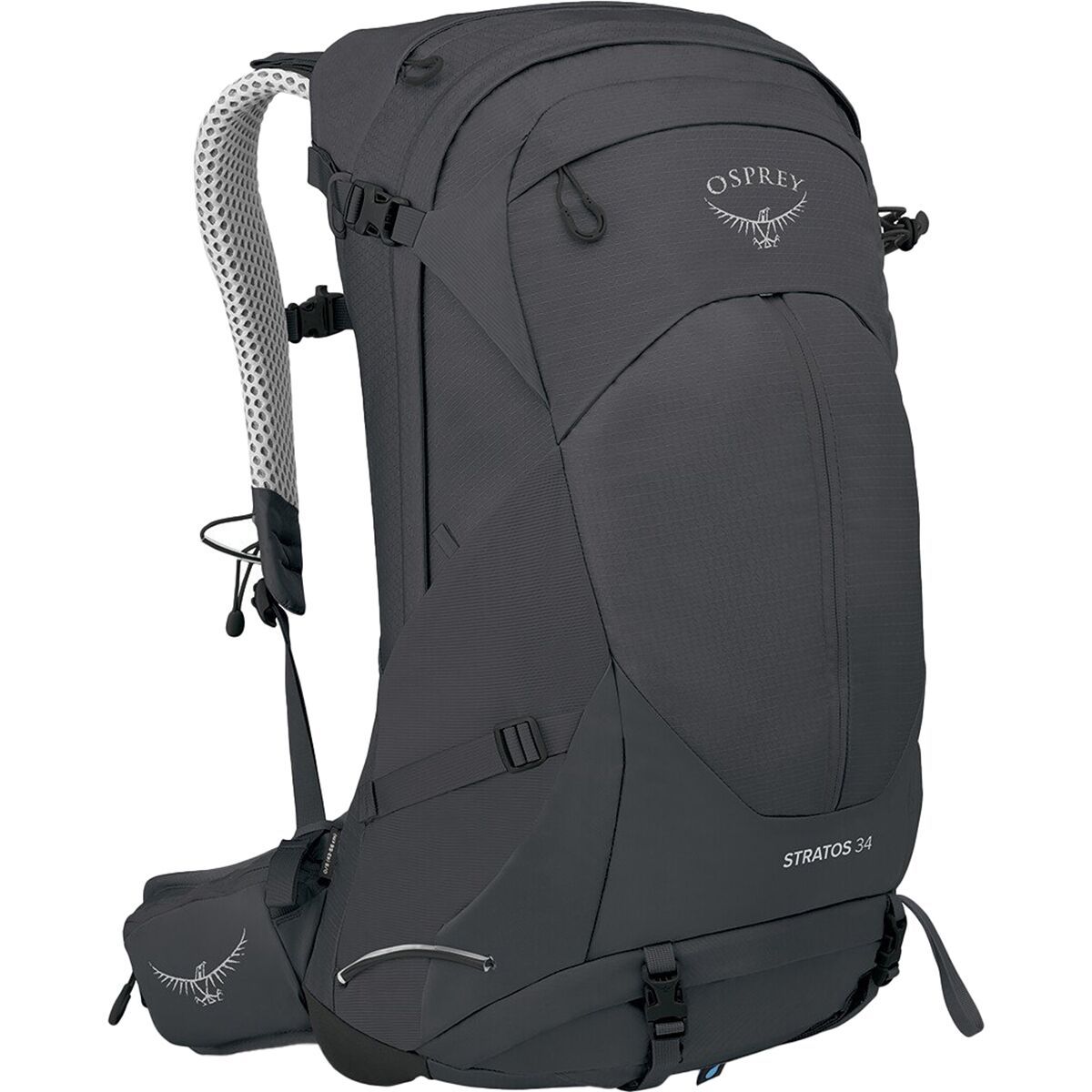 Osprey Packs Stratos 34L Backpack Tunnel Vision Grey, One Size