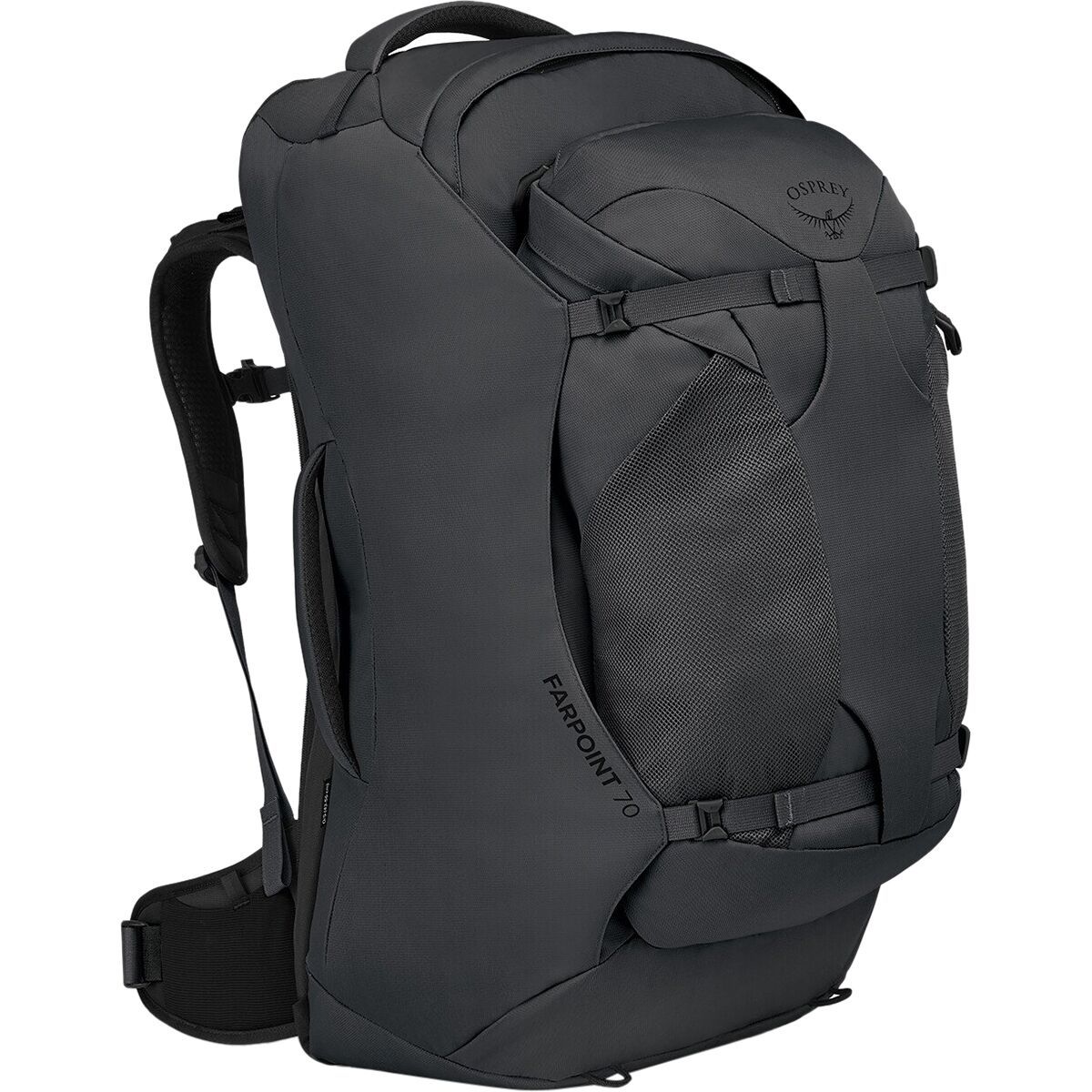 Image of Osprey Packs Farpoint 70L Backpack Tunnel Vision Grey, One Size