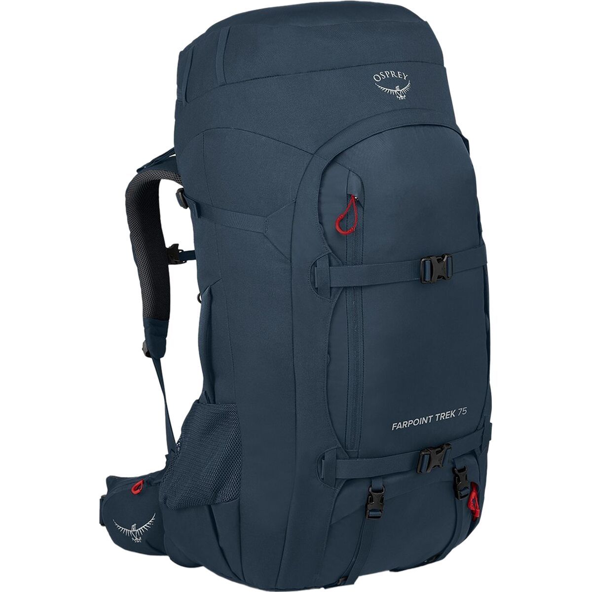 Image of Osprey Packs Farpoint Trek 75L Travel Pack Muted Space Blue, One Size
