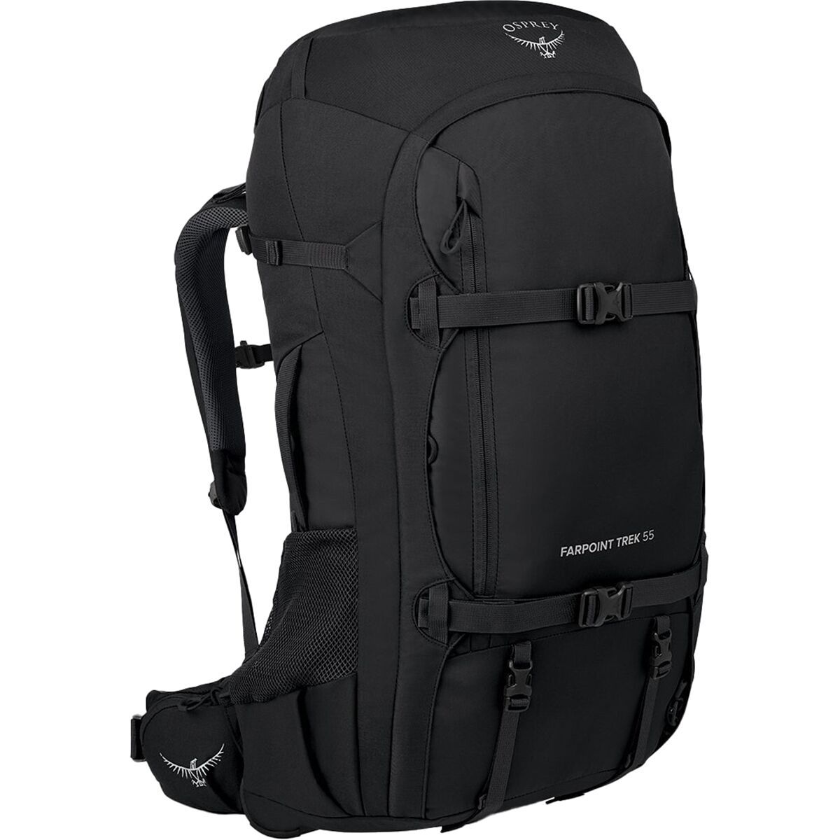 Image of Osprey Packs Farpoint Trek 55L Travel Pack Black, One Size