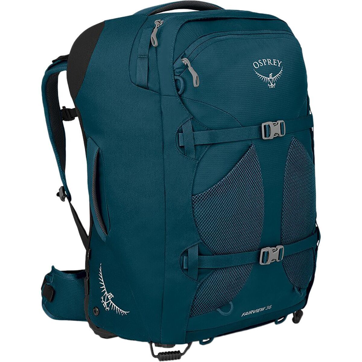 Osprey Packs Fairview Wheeled 36L Travel Pack Night Jungle Blue, One Size