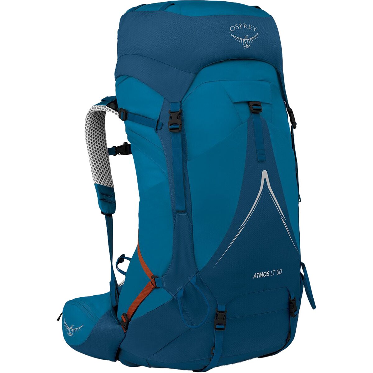 Image of Osprey Packs Atmos AG LT 50L Pack Night Shift/Scoria Blue, L/XL