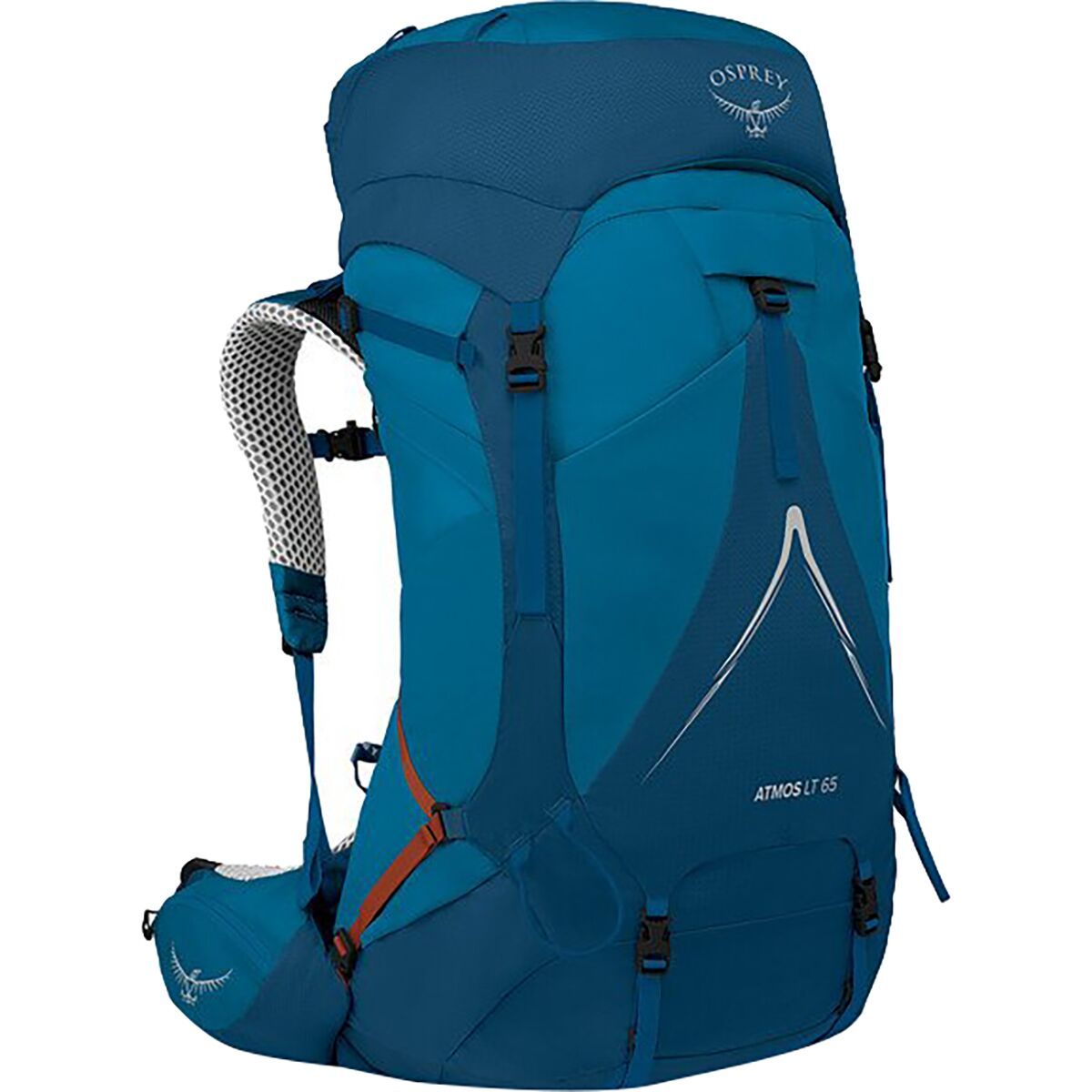 Image of Osprey Packs Atmos AG LT 65L Pack Night Shift/Scoria Blue, L/XL