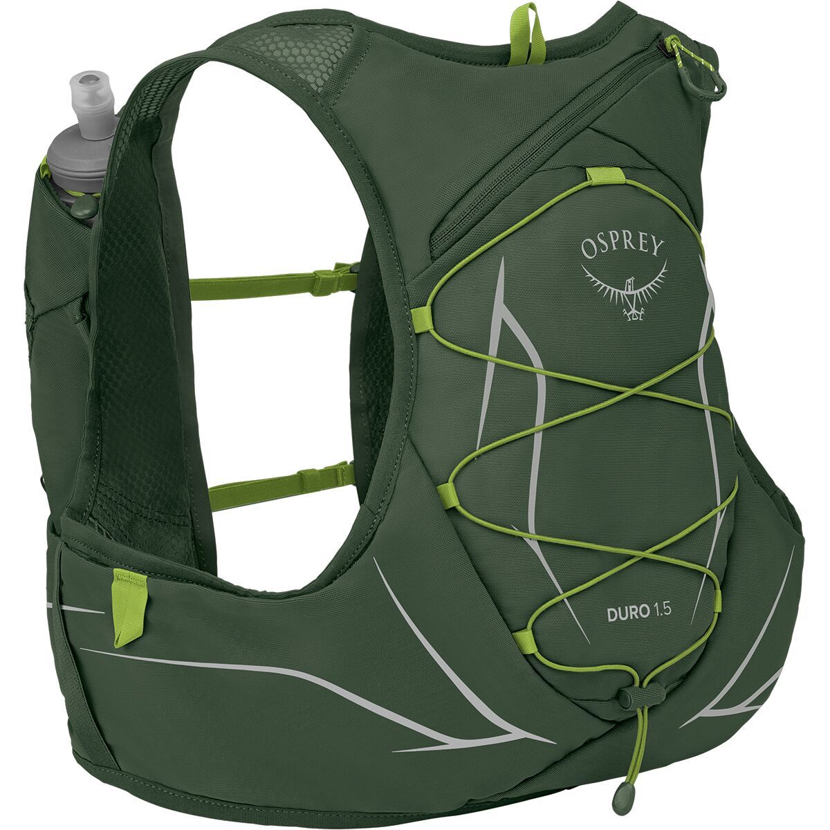 Image of Osprey Packs Duro 1.5L Hydration Backpack Seaweed Green/Limon, L