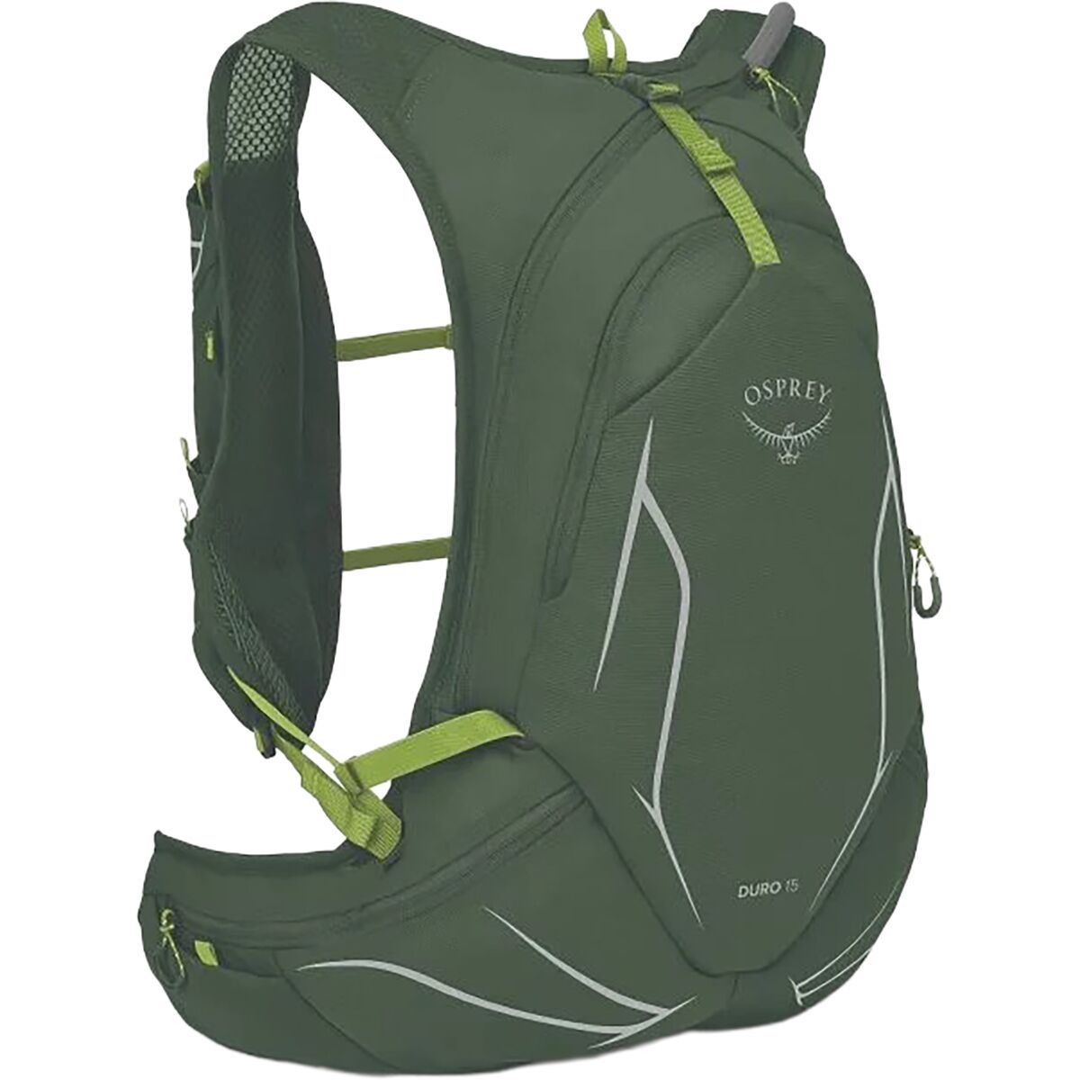 Osprey Packs Duro 15L Hydration Backpack Seaweed Green/Limon, S/M