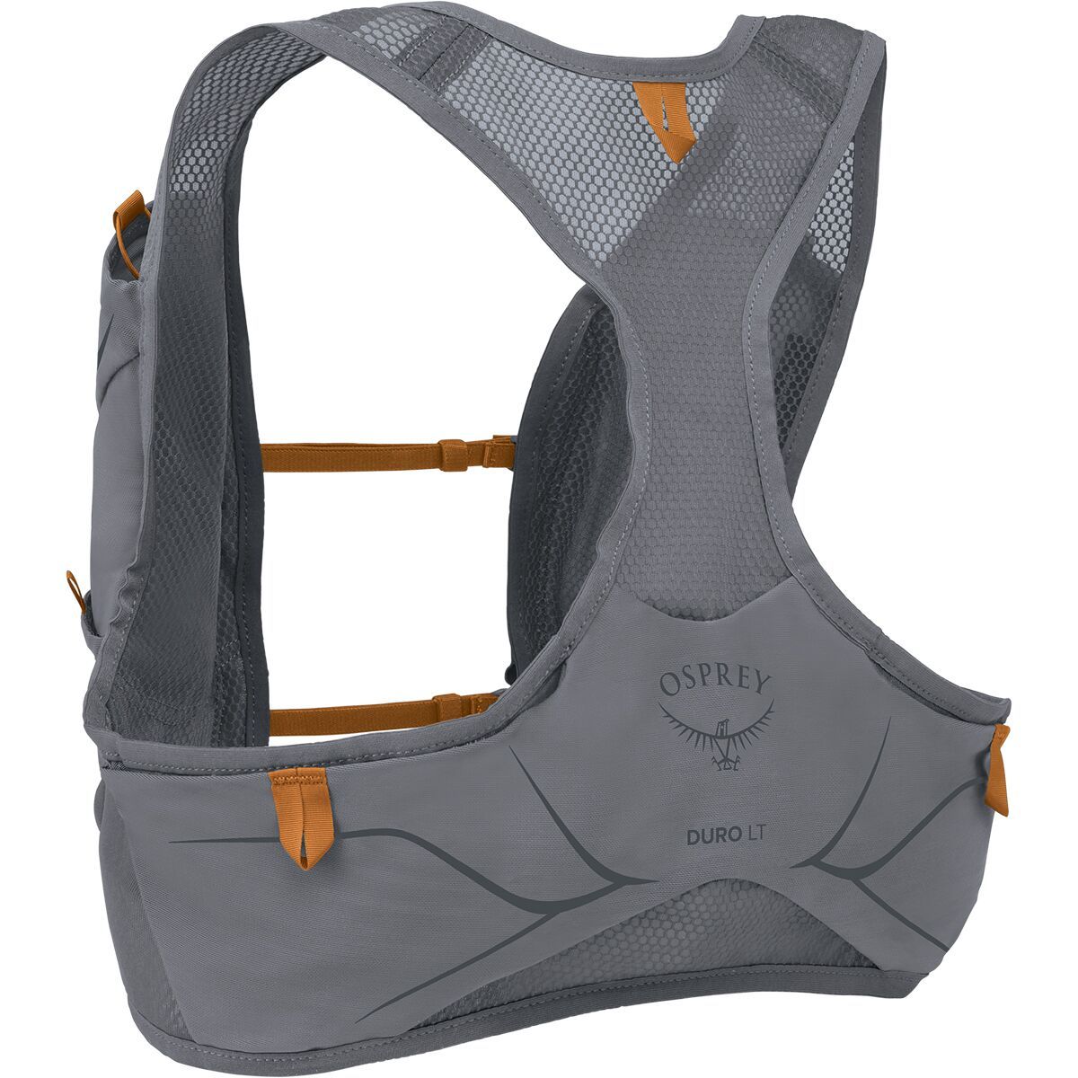 Osprey Packs Duro LT Hydration Pack Phantom Grey/Toffee Orange, S