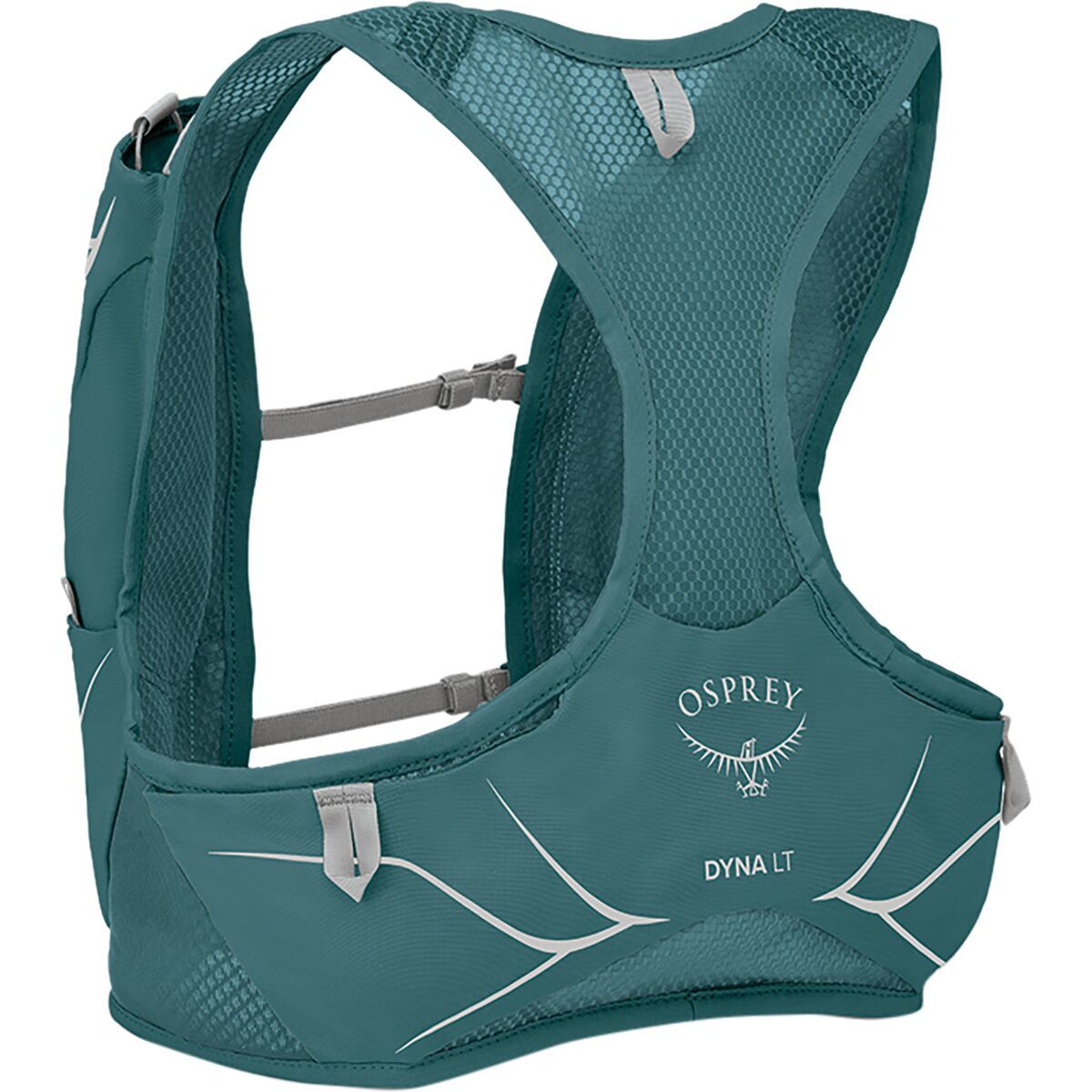 Image of Osprey Packs Dyna LT Hydration Pack - Women's Cascade Blue/Silver Lining, L