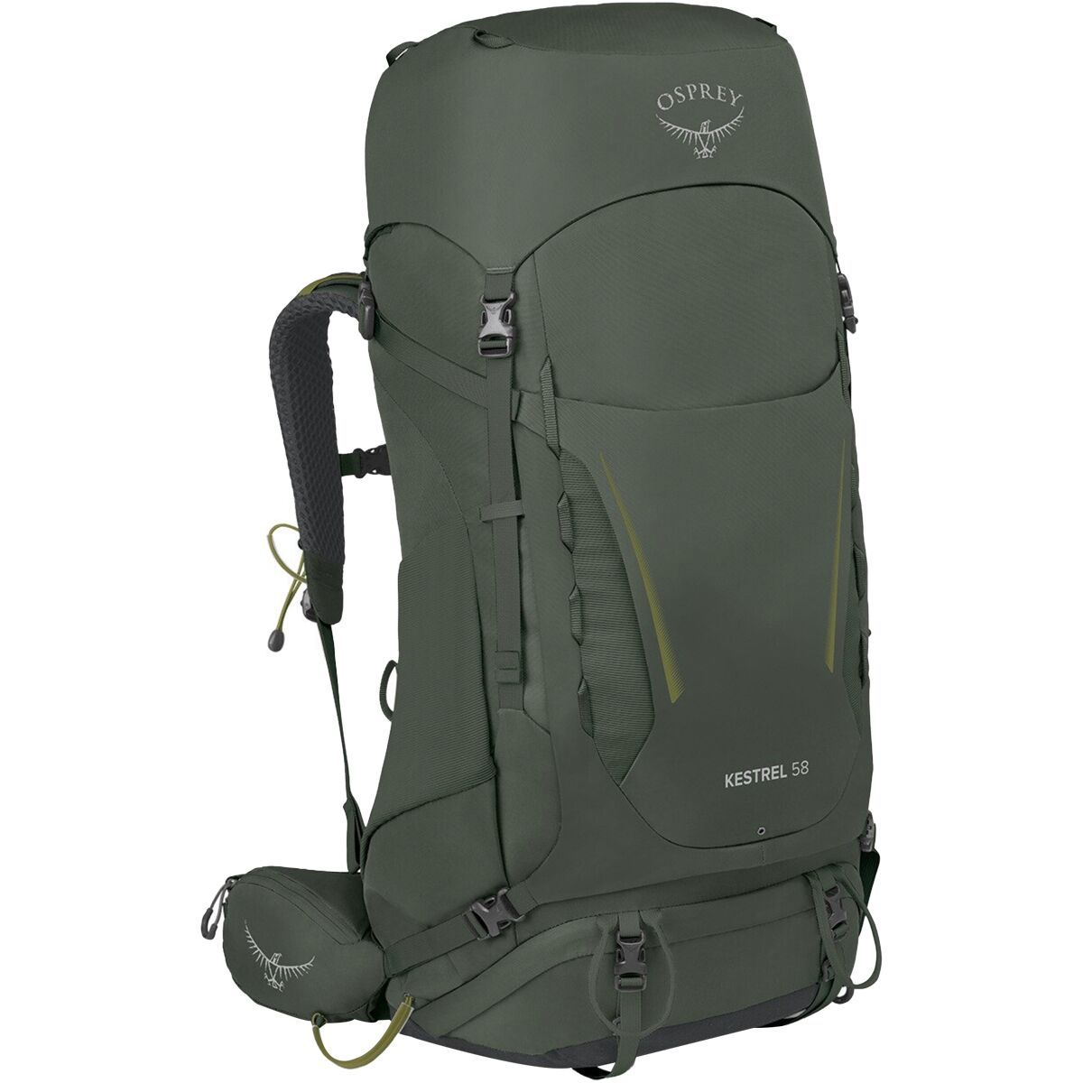 Image of Osprey Packs Kestrel 58L Backpack Bonsai Green, S/M