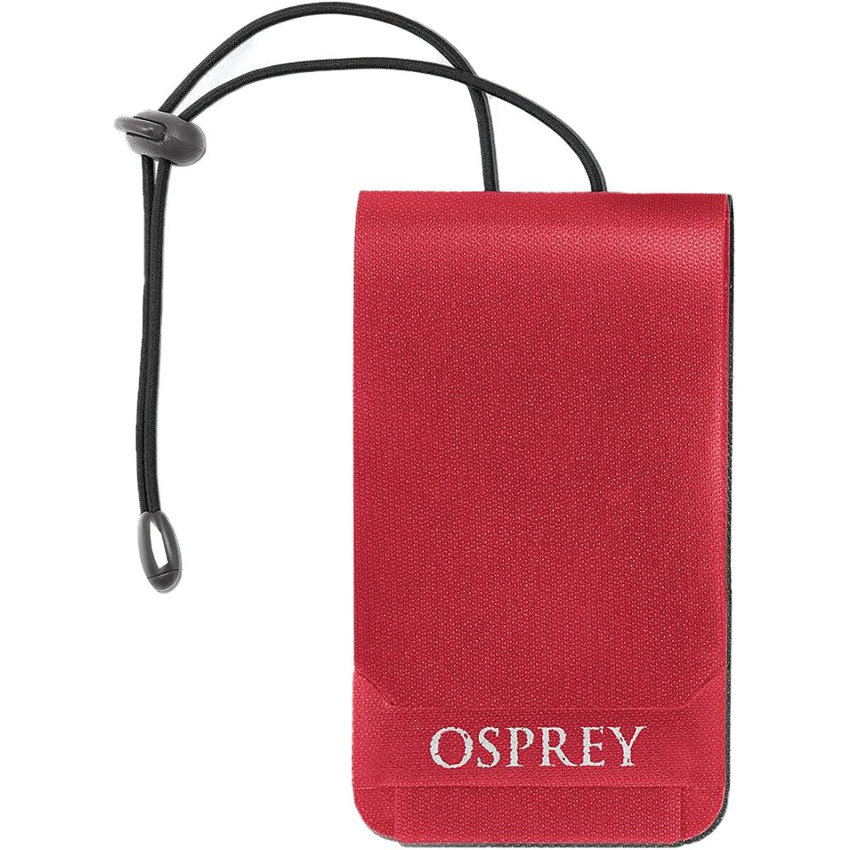 Image of Osprey Packs Luggage Tag Poinsettia Red, One Size