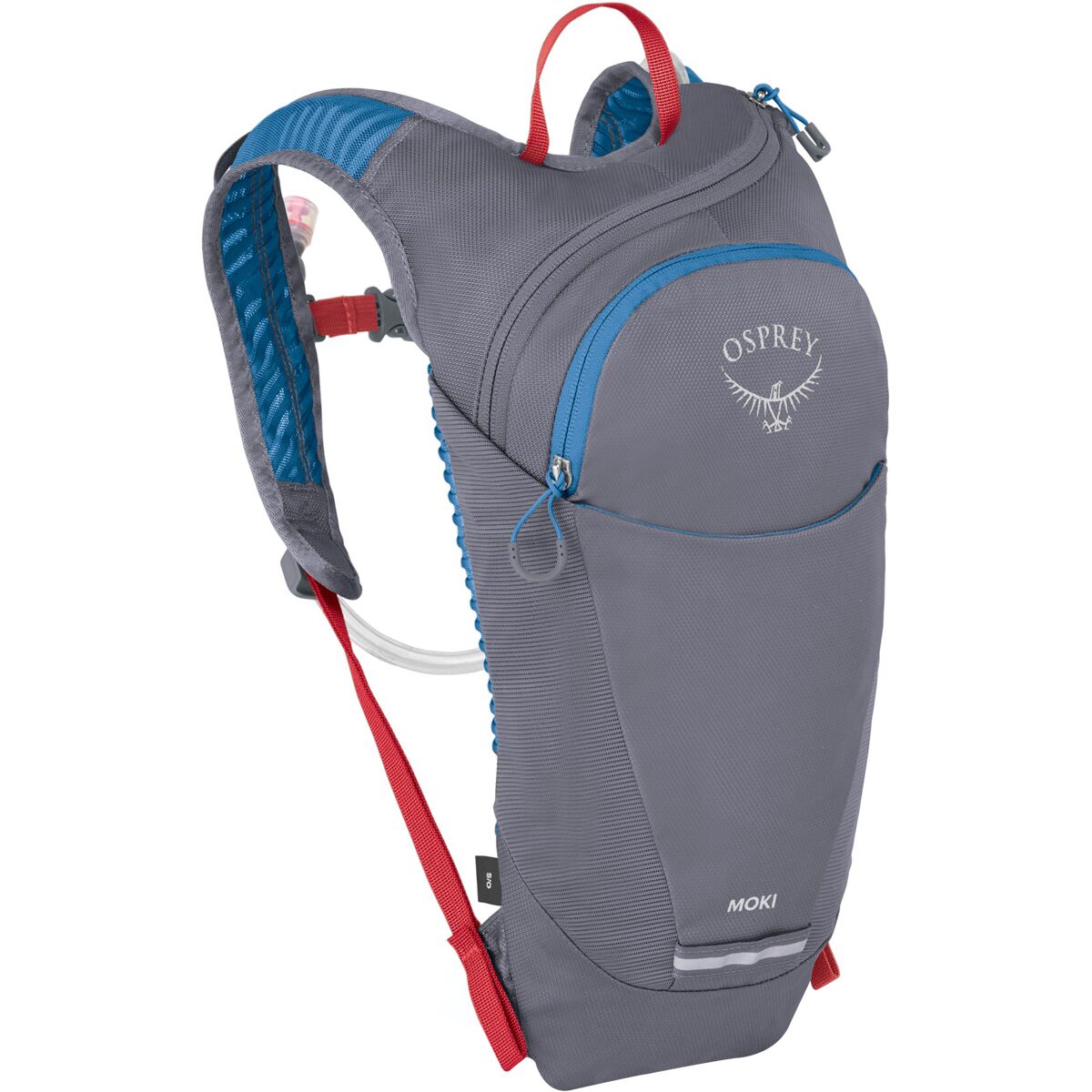 Image of Osprey Packs Moki 1.5L Hydration Pack - Kids' Tungsten Grey, One Size