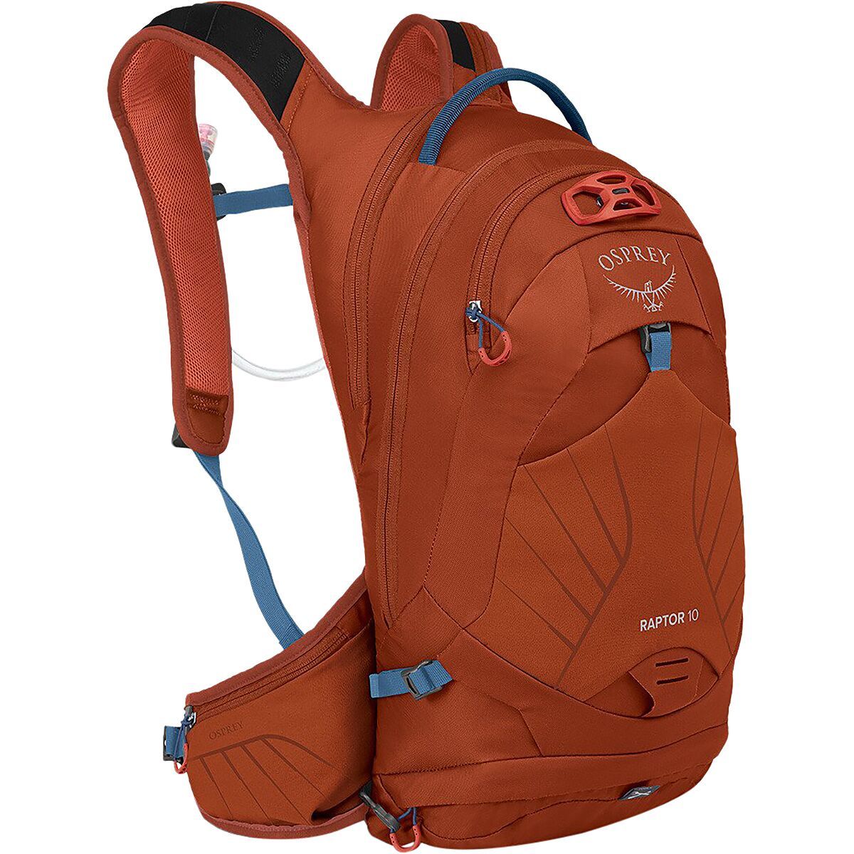 Osprey Packs Raptor 10L Hydration Backpack Firestarter Orange, One Size