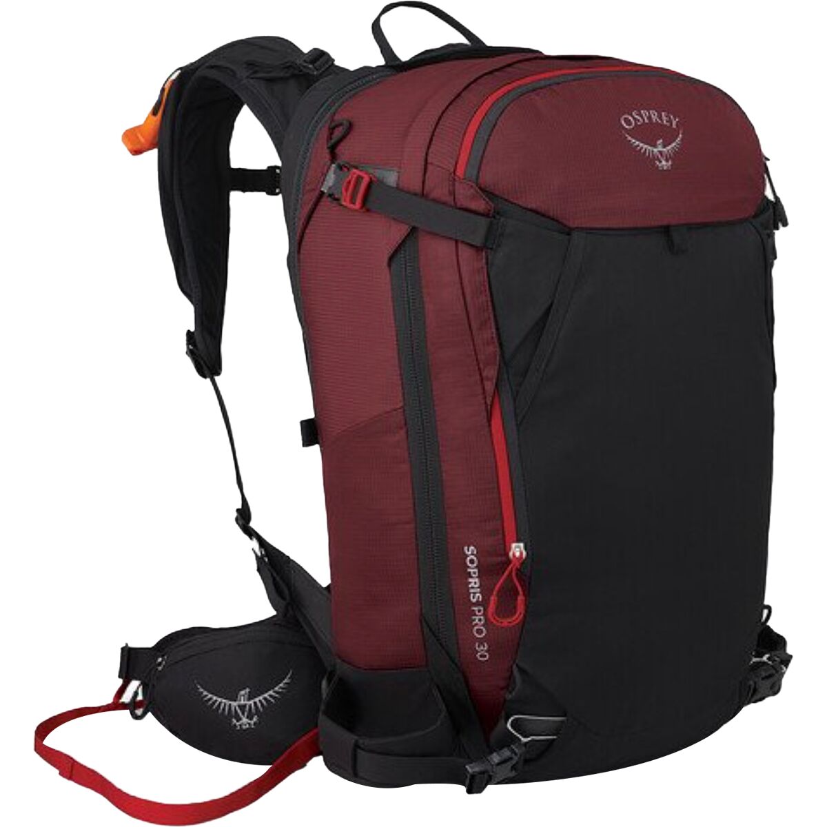 Image of Osprey Packs Sopris Pro Avy 30L Airbag Backpack - Women's Red Mountain, One Size