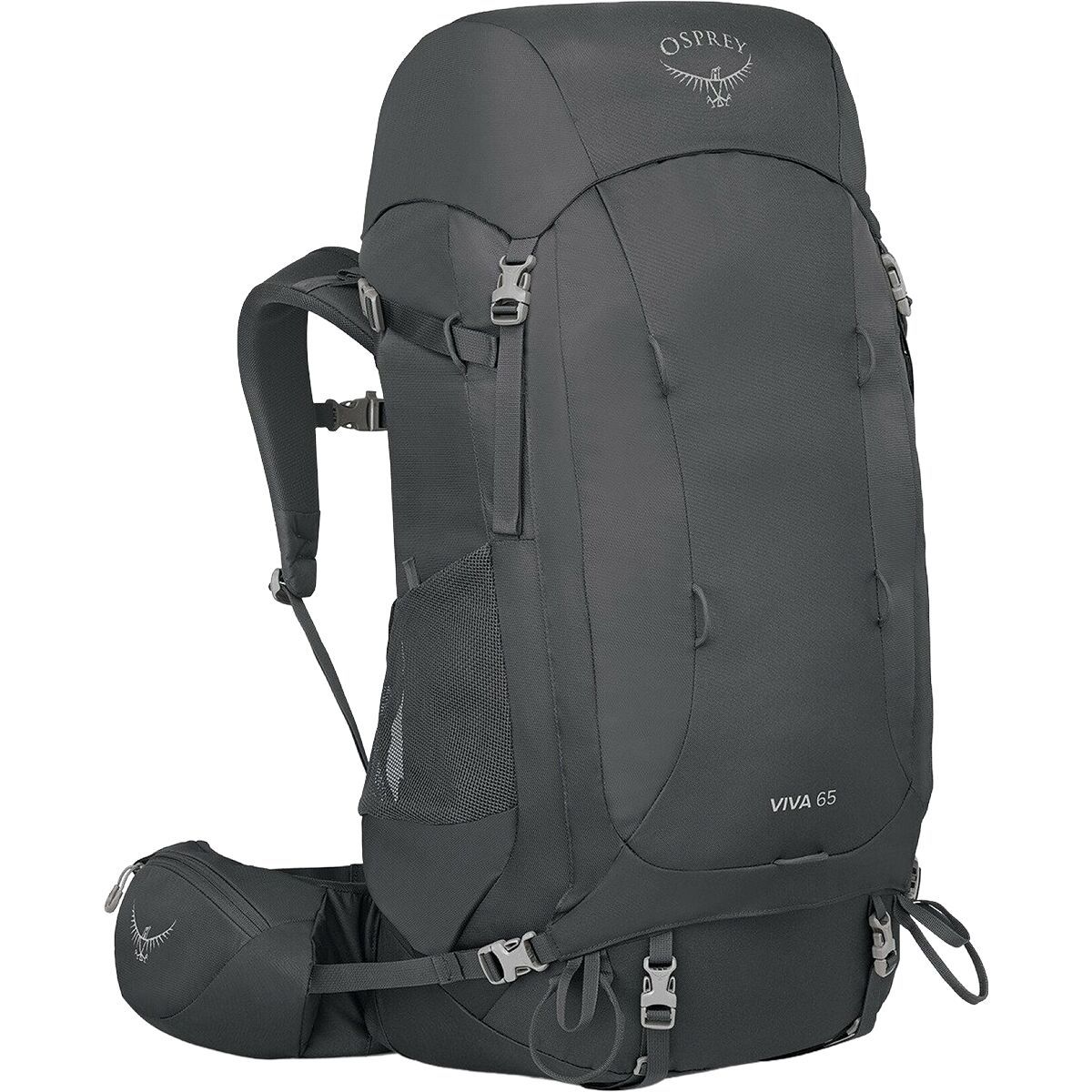 Osprey Packs Viva 65L Pack Extended Fit Tunnel Vision Grey, One Size