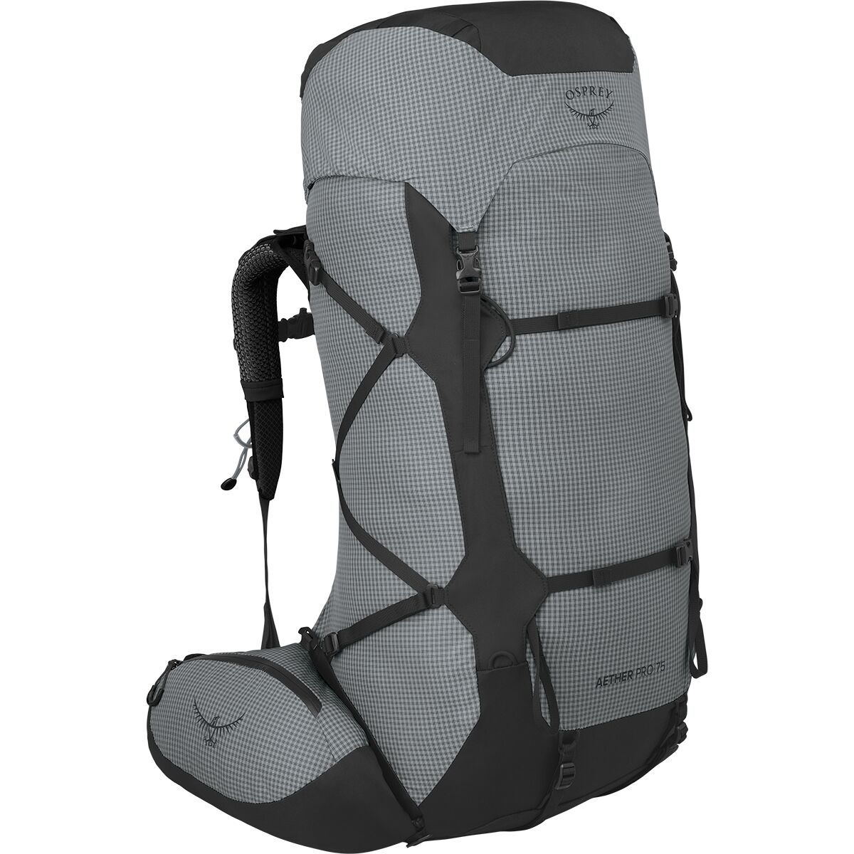Image of Osprey Packs Aether Pro 75L Backpack - Men's Silver Lining, S/M