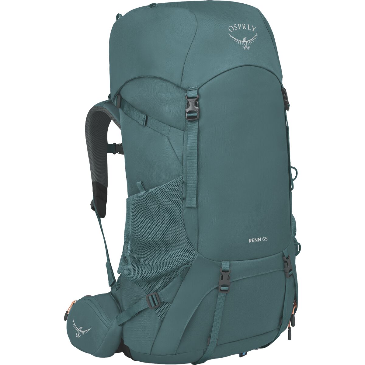 Osprey Packs Renn 65L Backpack - Extended Fit - Women's Cascade Blue/Melon Orange