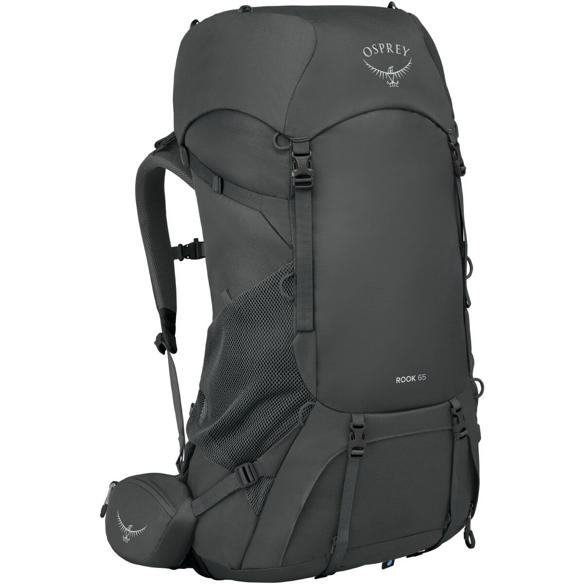 Image of Osprey Packs Rook 65L Backpack Dark Charcoal/Silver Lining, One Size