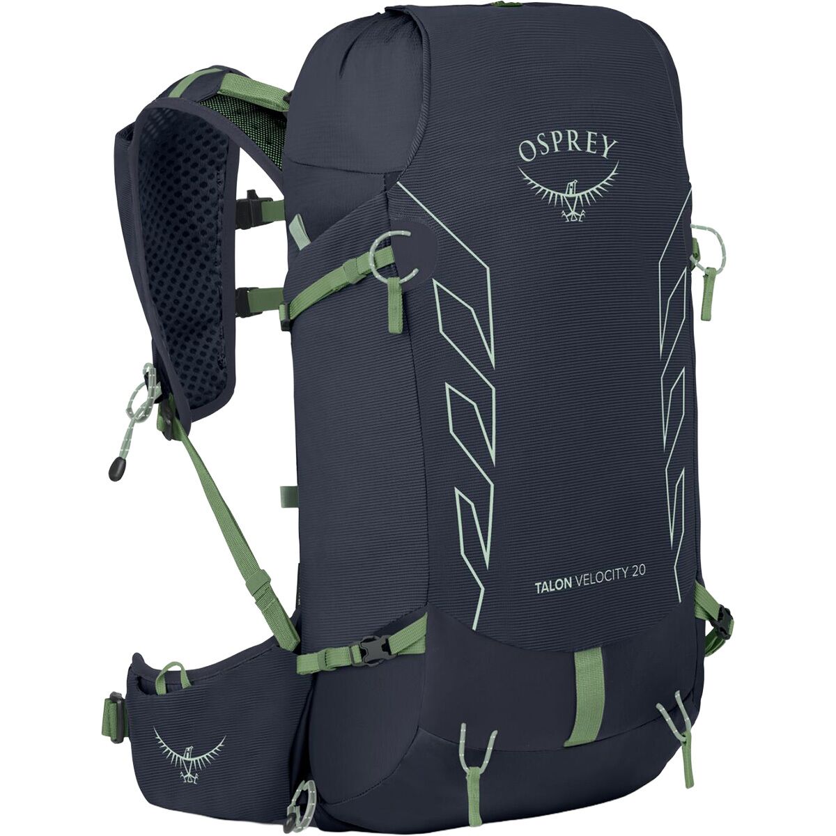 Image of Osprey Packs Talon Velocity 20L Backpack - Men's Nocturnal Blue, L/XL