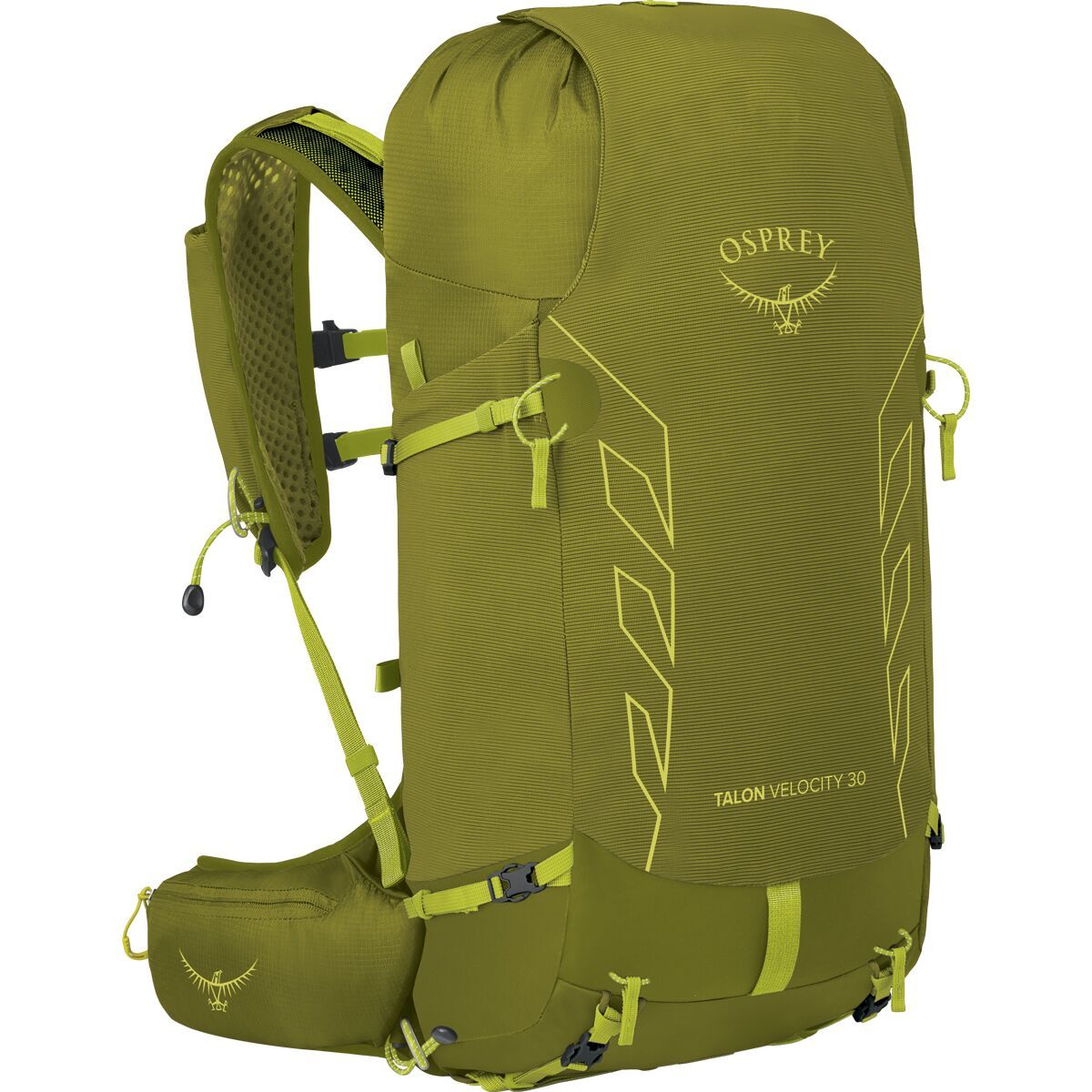 Image of Osprey Packs Talon Velocity 30L Backpack - Men's Matcha Green/Lemongrass, L/XL