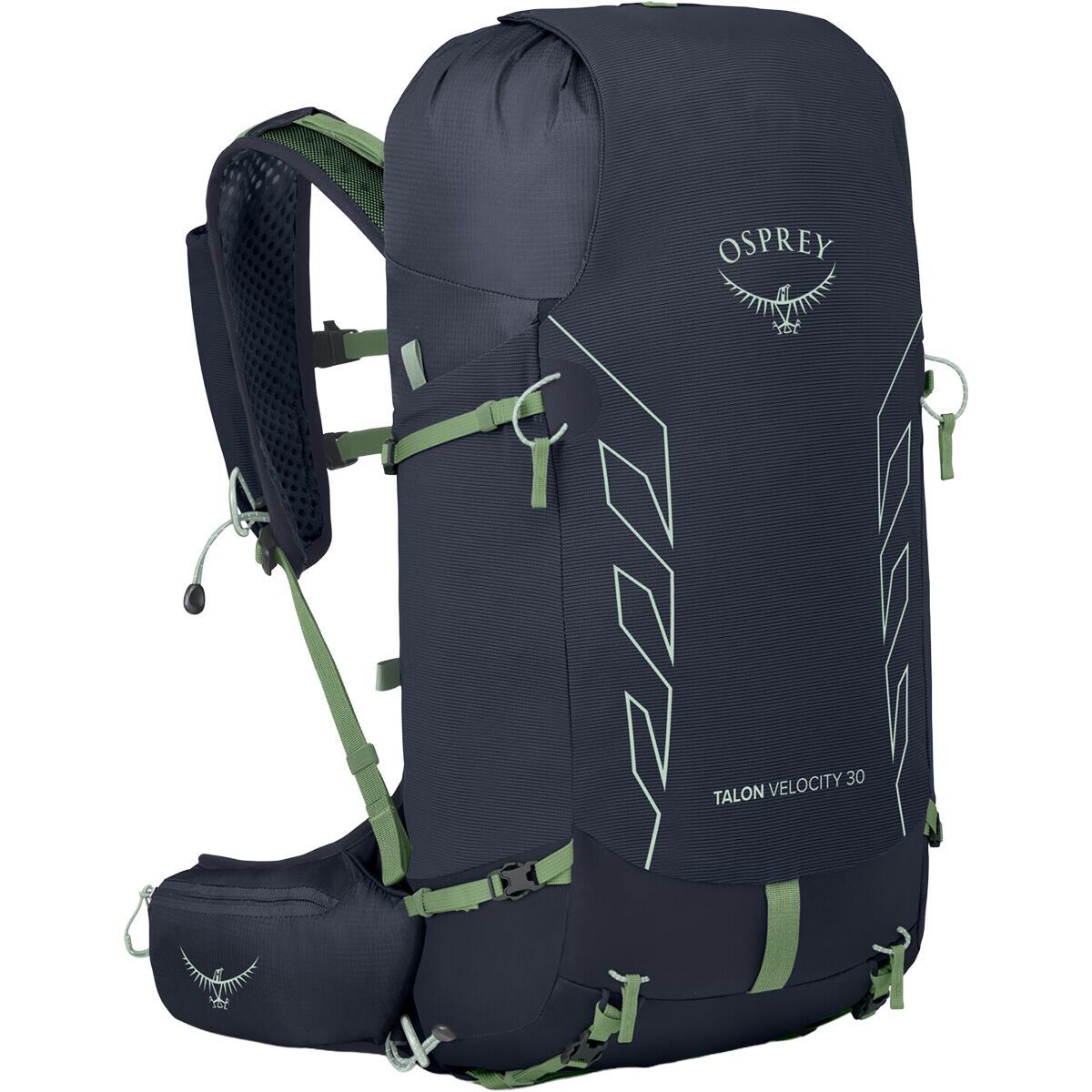 Image of Osprey Packs Talon Velocity 30L Backpack - Men's Nocturnal Blue, L/XL