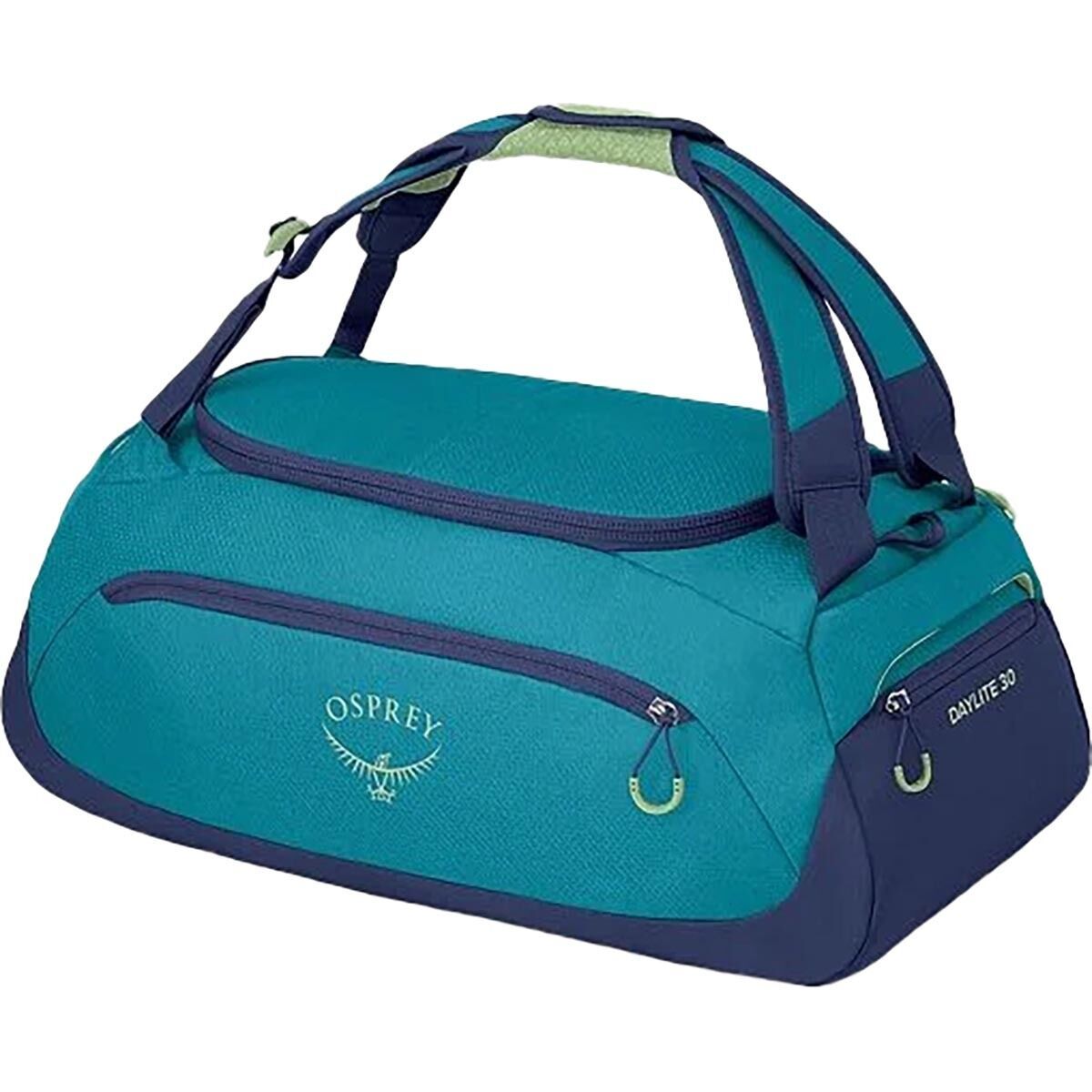 Osprey Packs Daylite 30L Duffel Bag Blue Spikemoss/Alkaline