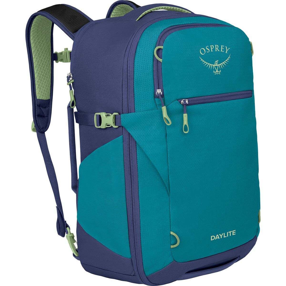 Image of Osprey Packs Daylite Carry-On 35L Travel Pack Blue Spikemoss/Alkaline, One Size