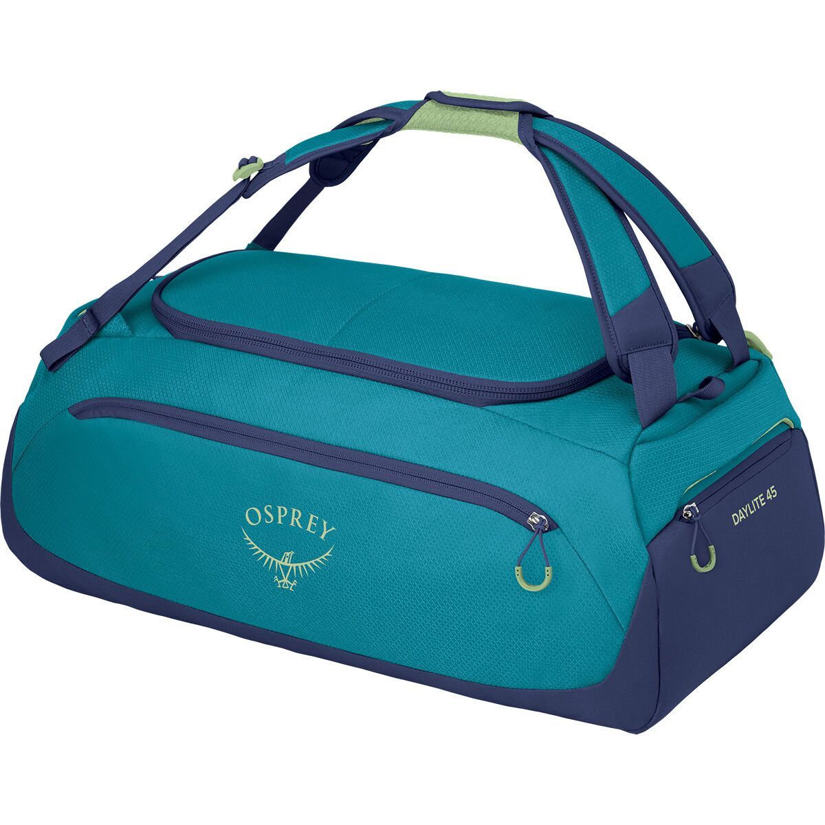 Osprey Packs Daylite 45L Duffel Bag Blue Spikemoss/Alkaline