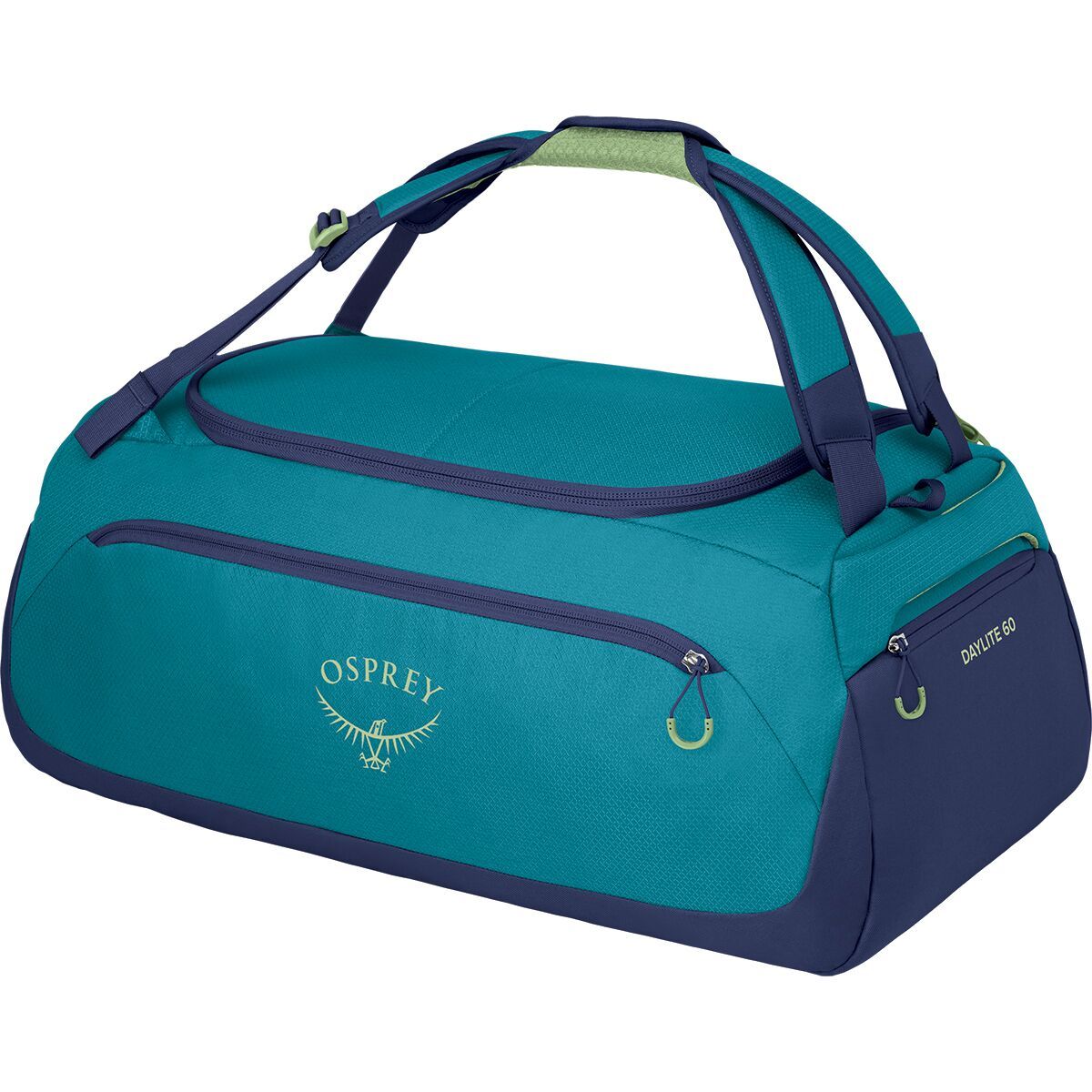 Osprey Packs Daylite 60L Duffel Bag Blue Spikemoss/Alkaline