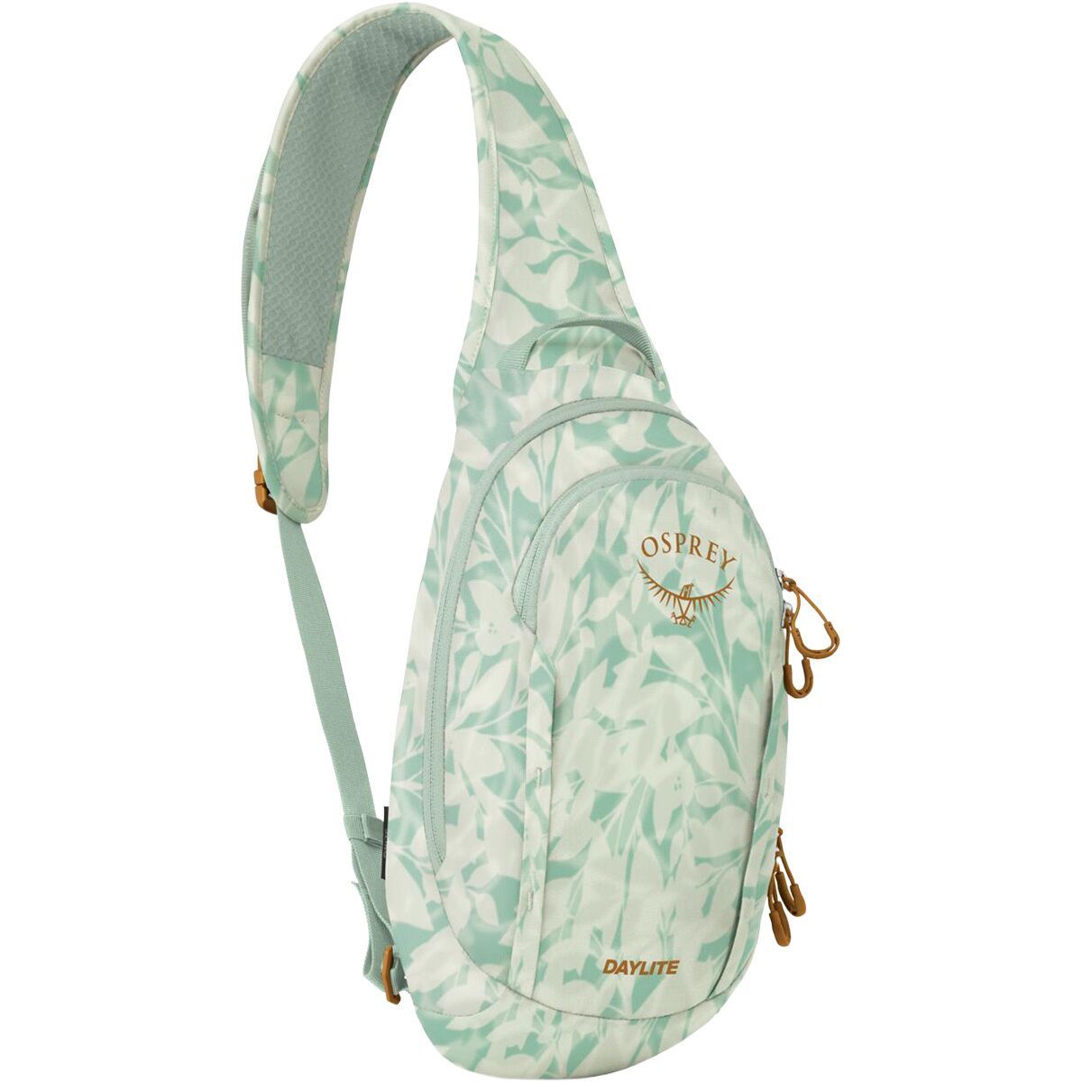 Image of Osprey Packs Daylight 5L Sling Shaleafy Print Frosty Mint, One Size