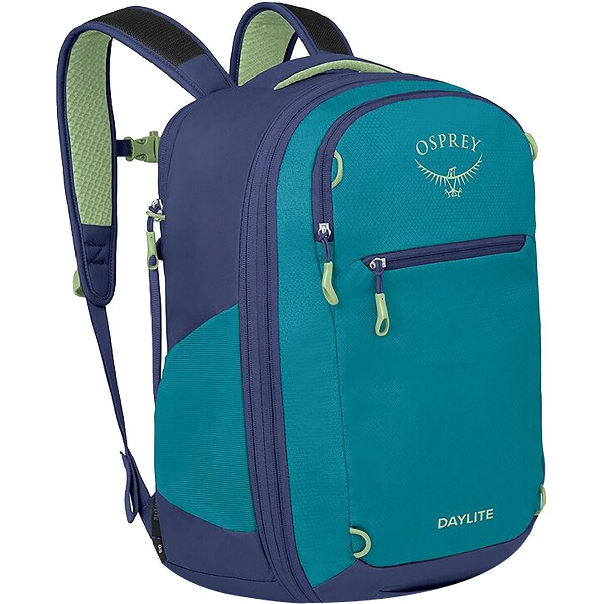 Image of Osprey Packs Daylite Expandable 26L+6L Travel Pack Blue Spikemoss/Alkaline, One Size