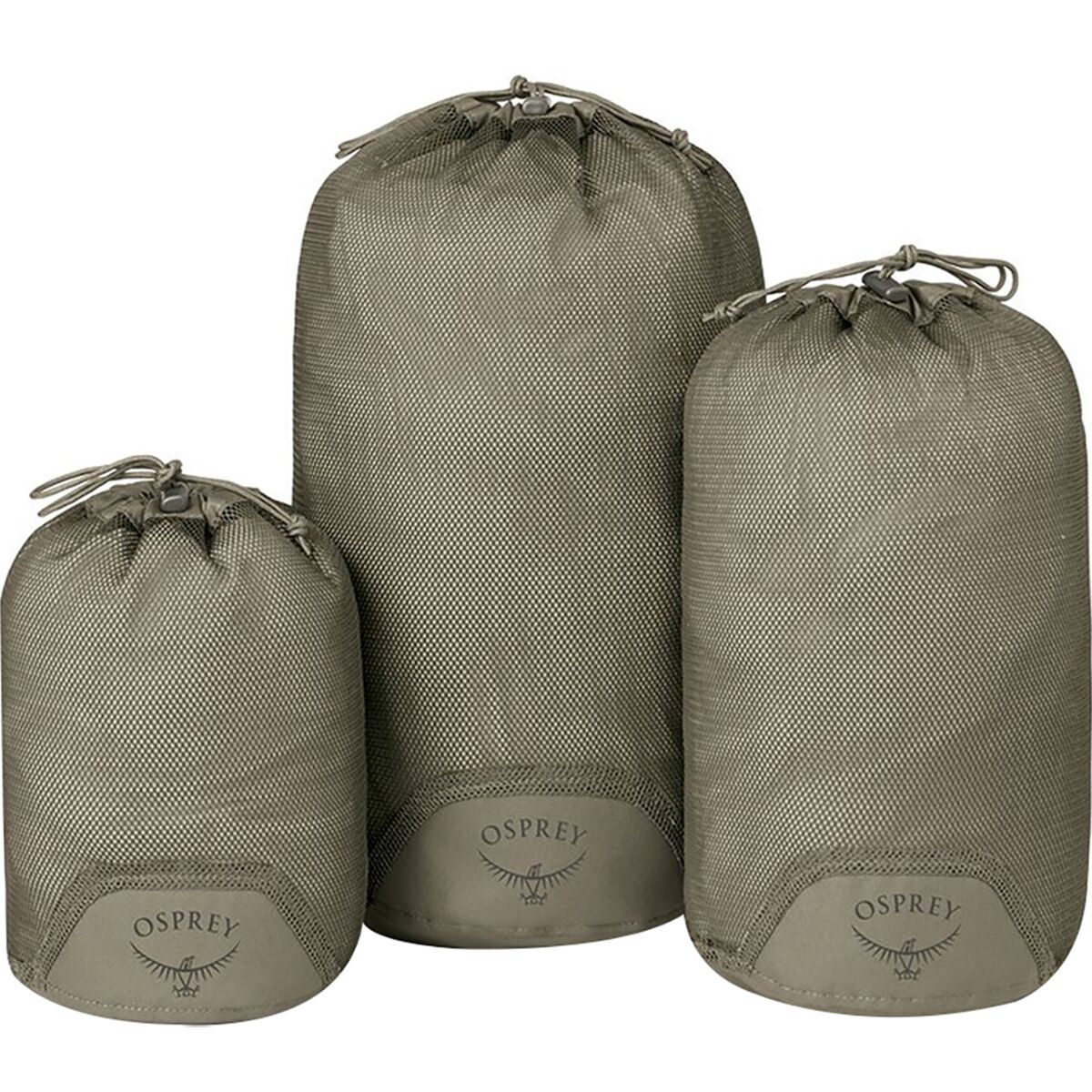 Image of Osprey Packs Daylite Mesh Stuff Sack Set Tan Concrete, One Size